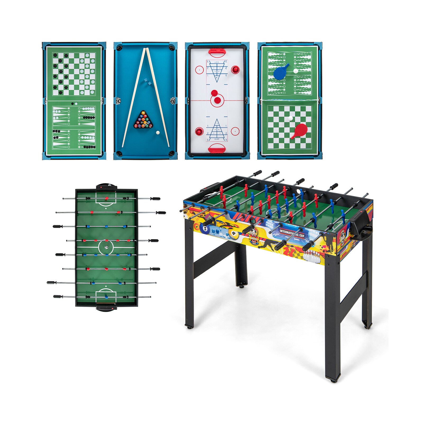 Slickblue D-CO-55001YU Multi-Game-Tables - View #4