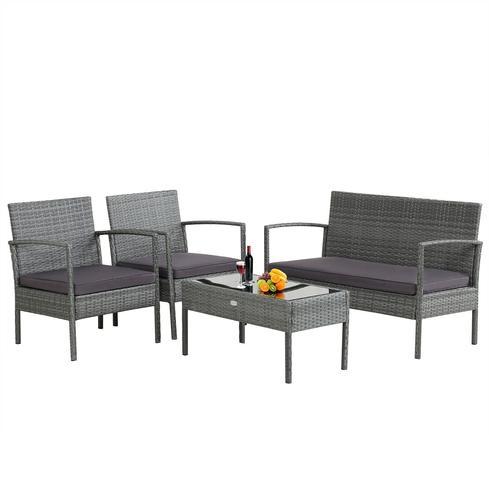 Slickblue D-CO-14986WH Patio-Conversation-Sets - View #4