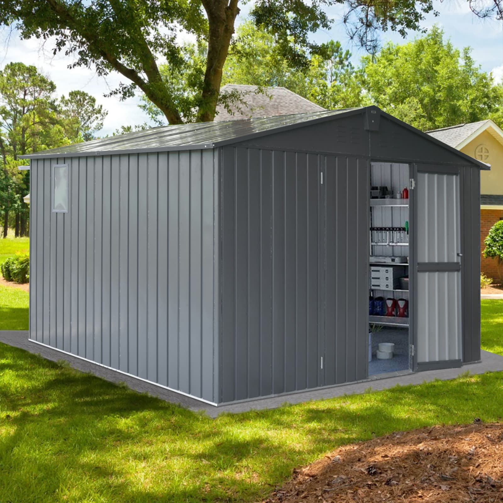 Maocao Hoom MZN711-261AAM Metal-Storage-Buildings-Sheds - View #9