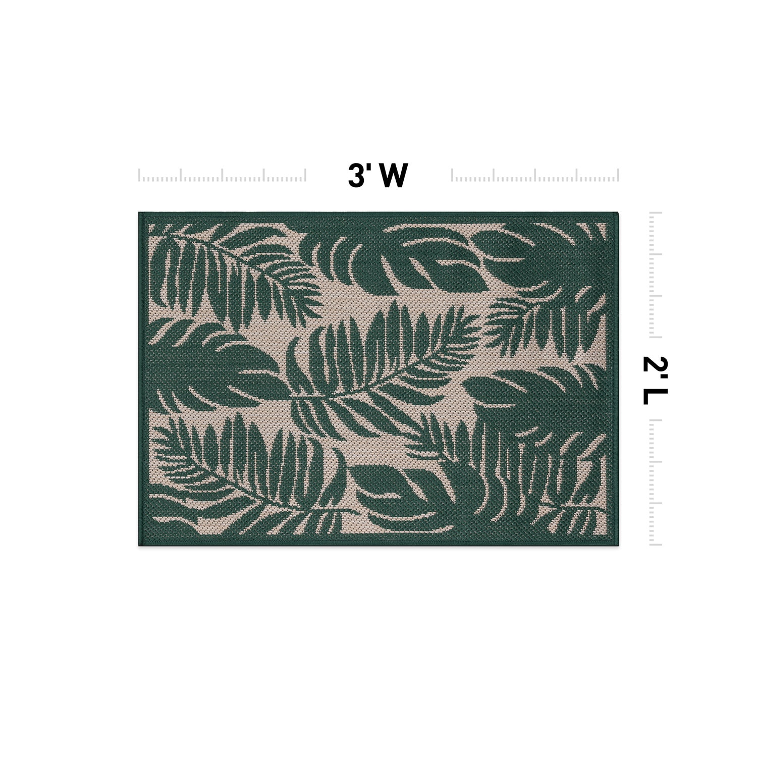 World Rug Gallery 113GREEN2X3 rugs - View #3