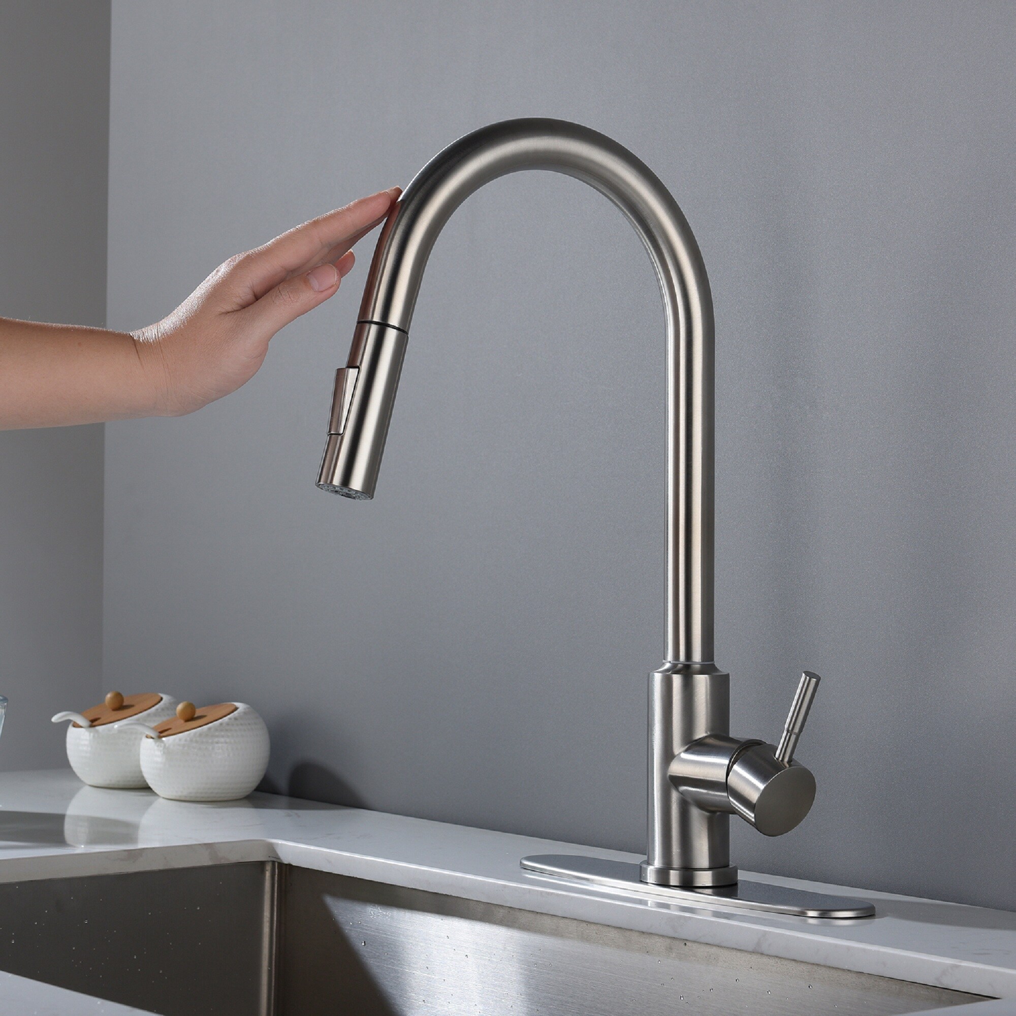 LUXEYARD DS-J-P182870-W2287 Kitchen-Faucets - View #2