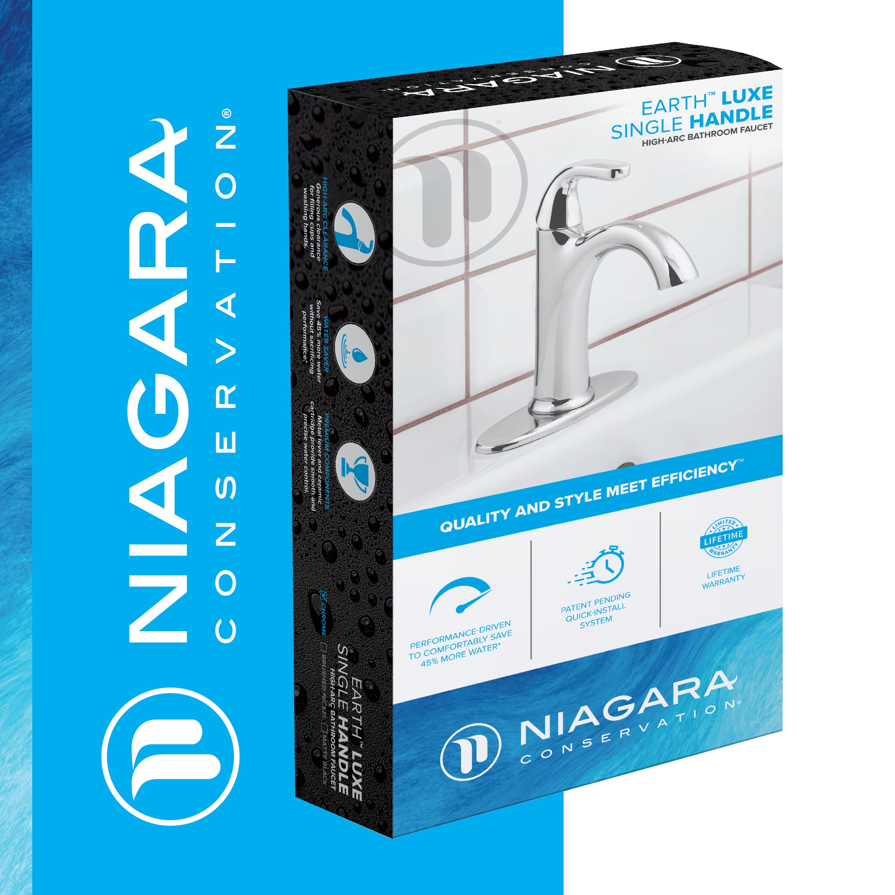 Niagara Conservation N-SLHA-LF12-CH-50-US Lavatory-Faucets - View #2