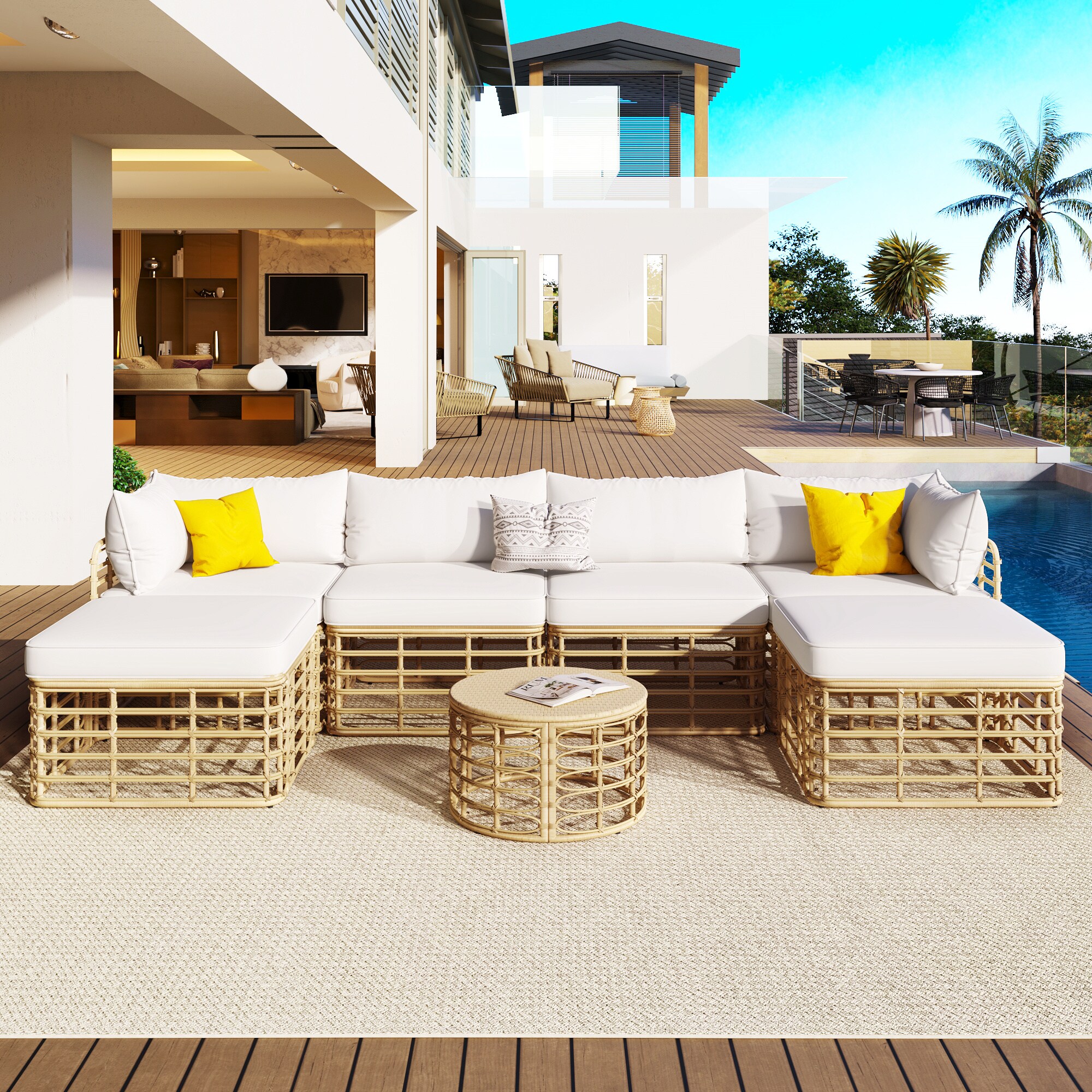 BABOOM BOM-3S00013-OR Patio-Conversation-Sets - View #3