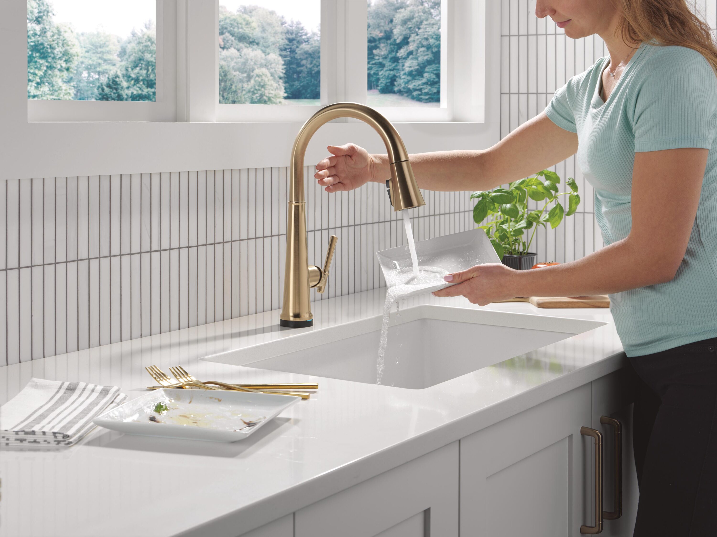 Delta 9182TL-CZ-PR-DST Kitchen-Faucets - View #11