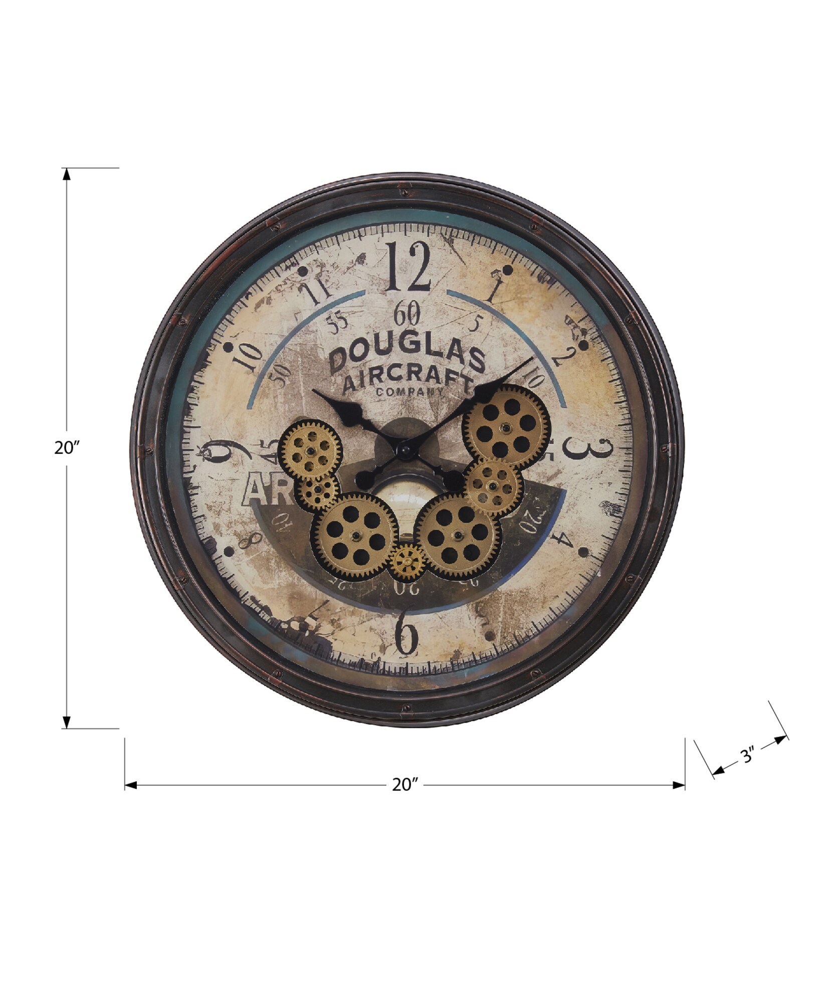 Blisstyle CLOCK14 Indoor-Outdoor-Clocks - View #3