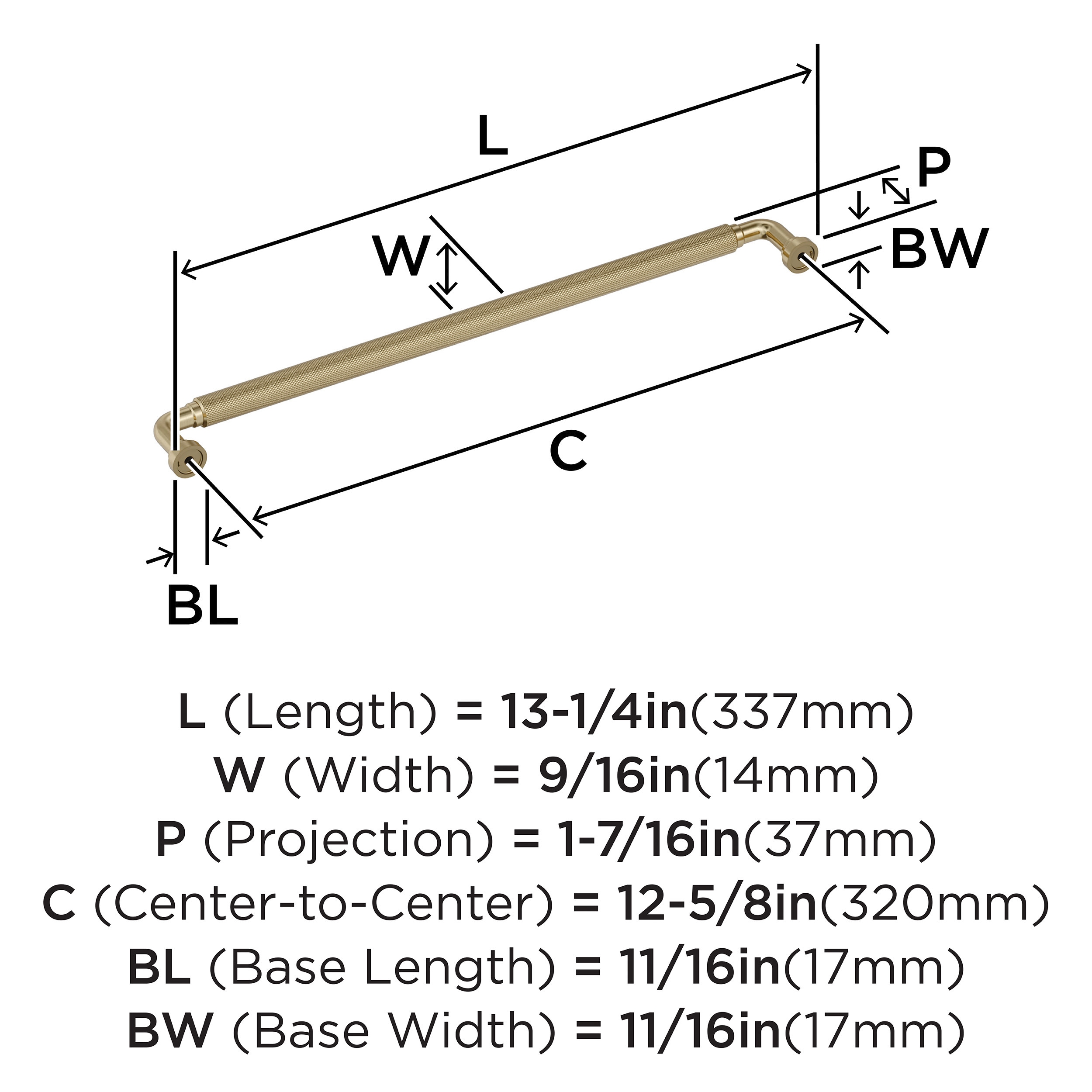 Amerock BP37688BBZ Cabinet-Pulls - View #4