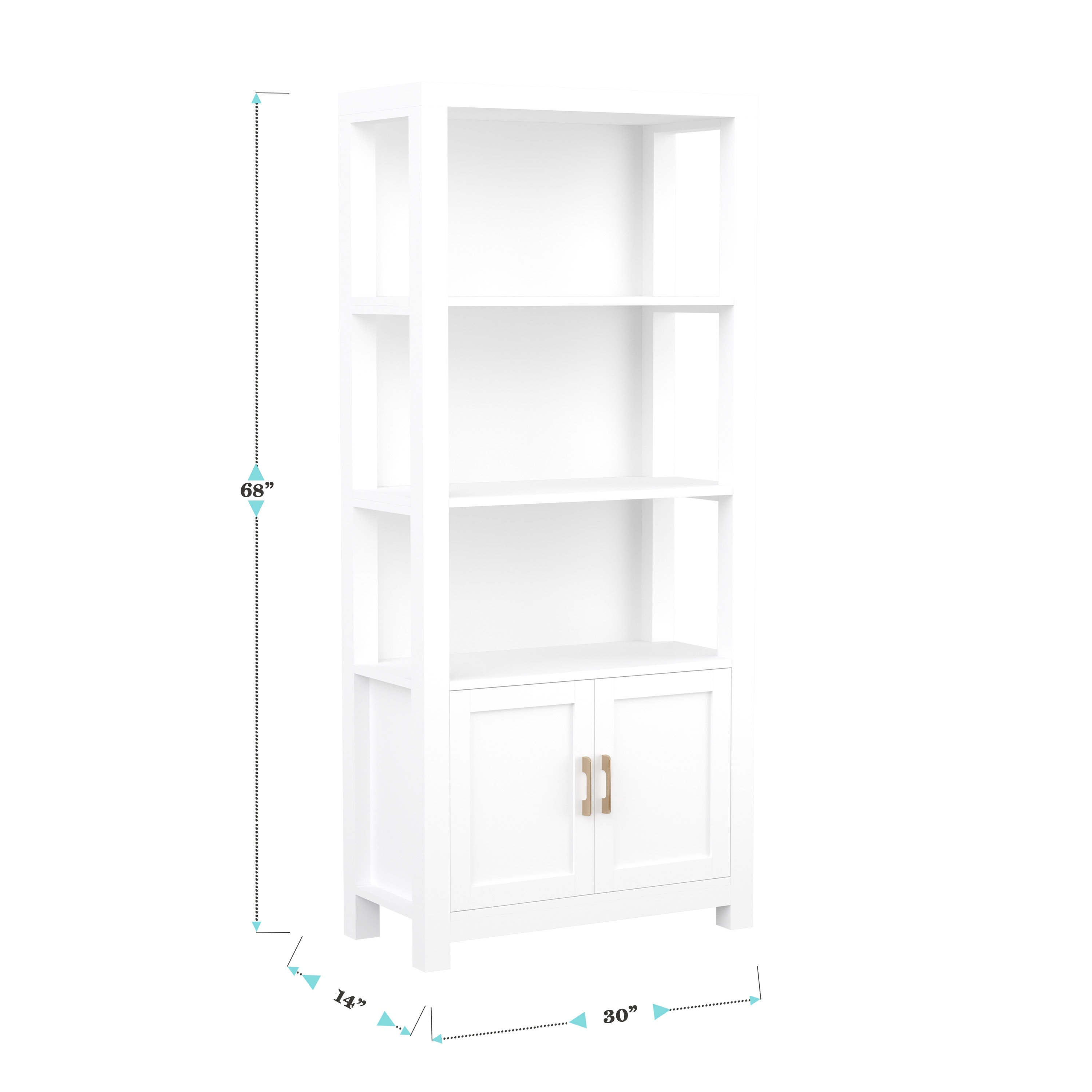 Martha Stewart 196861041358 bookcases - View #10