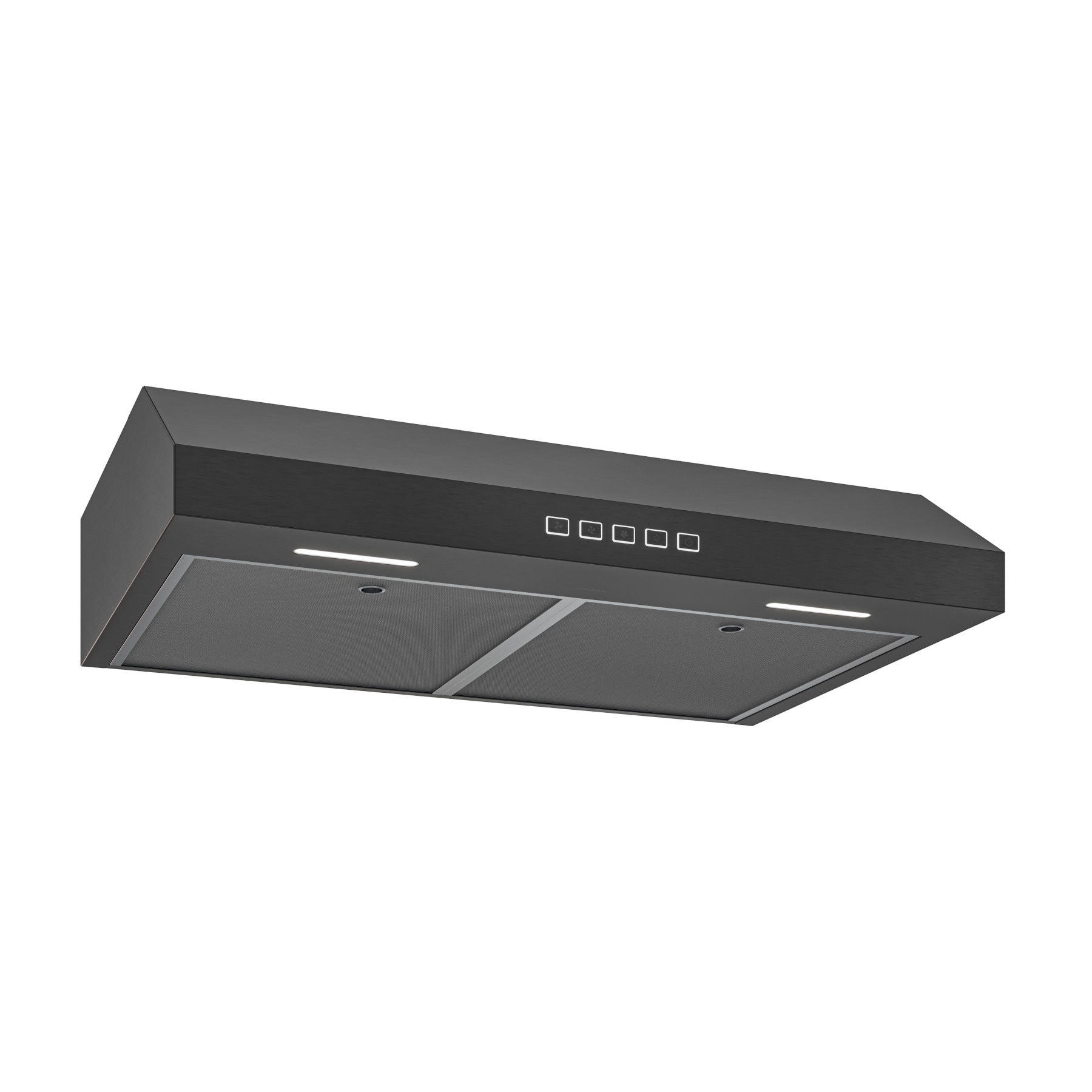 Broan GLA2303BLS 30 inch Convertible 350-CFM BlackStainless Under Cabinet Range Hood