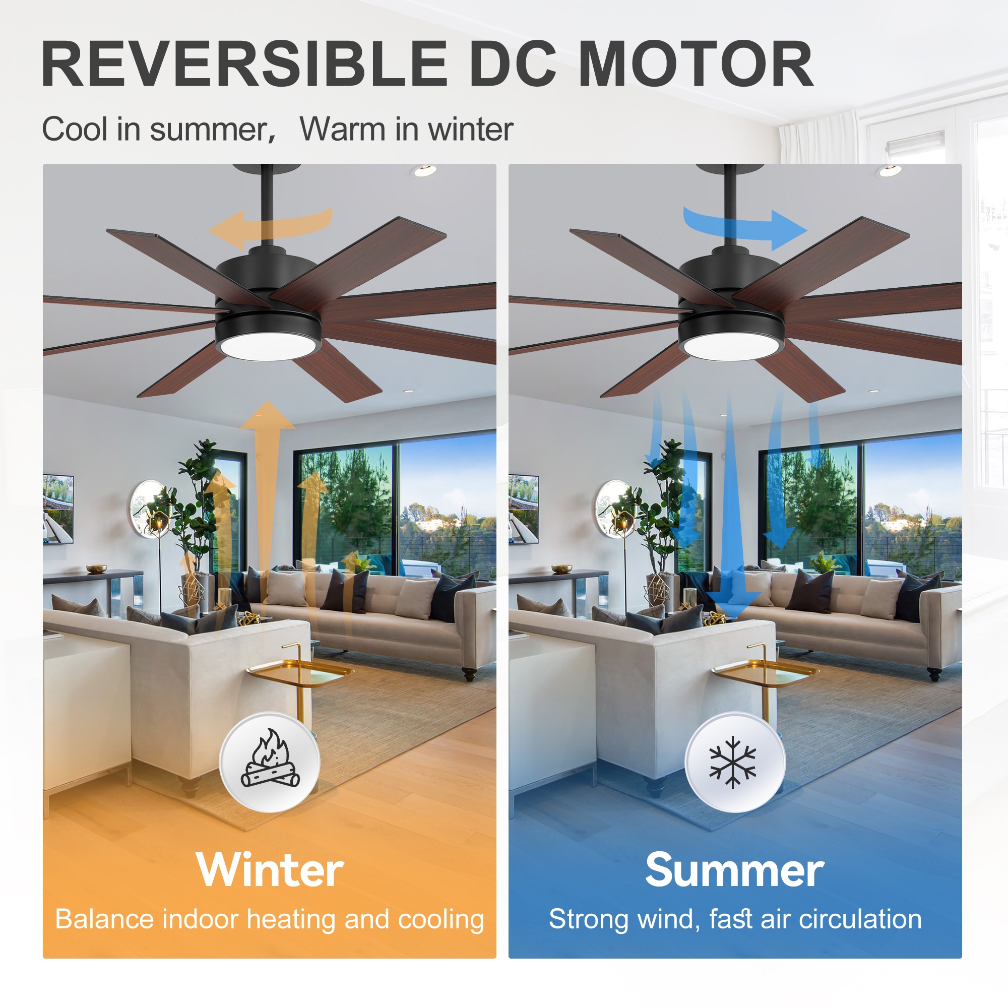 Breezary 37003-GDB Ceiling-Fans - View #4