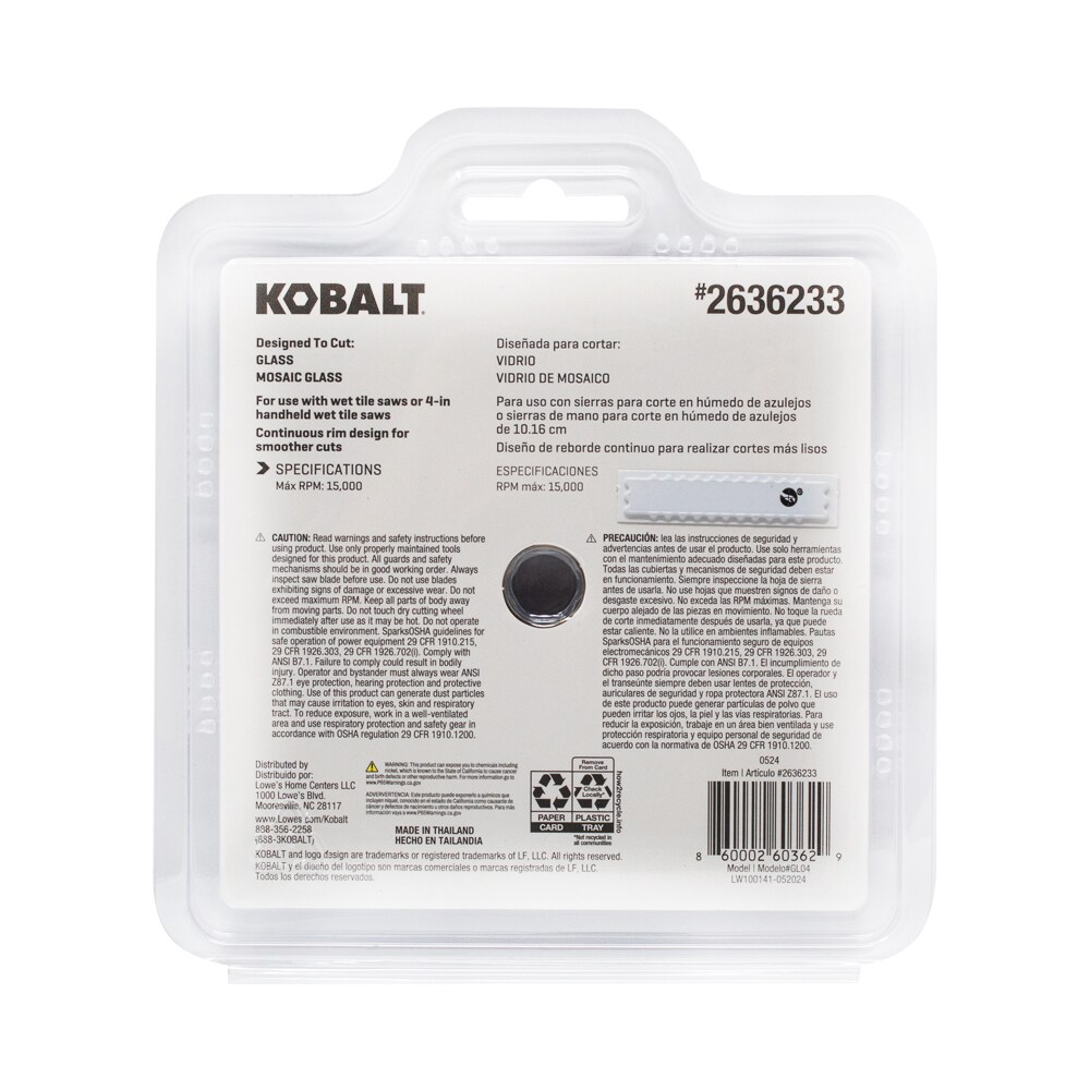 Kobalt GL04 Diamond-Saw-Blades - View #7