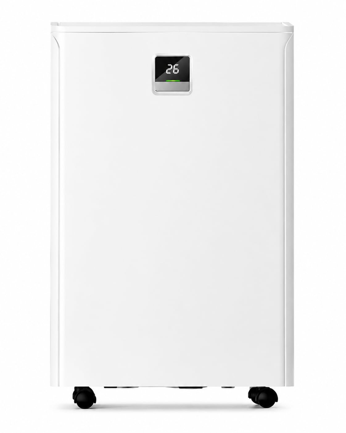 IdealHouse 50 Pints Dehumidifier with 5.5L Water Tank Continuous Drain Hose Touch Control 24H Timer Auto Shut-Off Washable Filter 120 dergee Auto Swing Portable for Home Basement