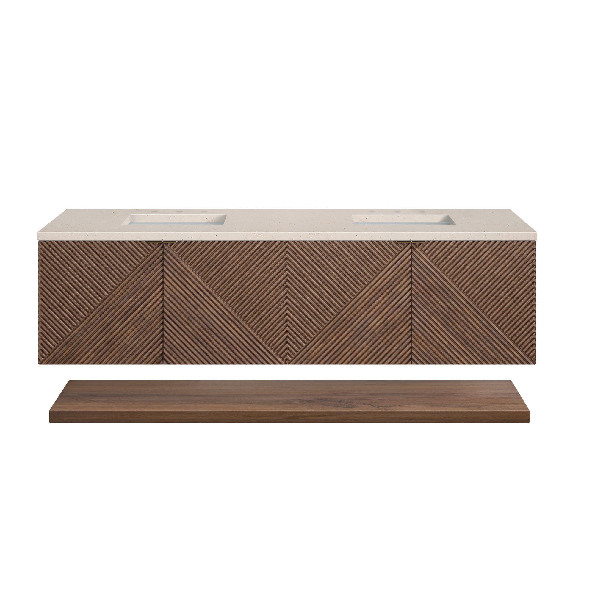 James Martin Vanities D200-V72-CSN-3EMR Bath-Vanity-Combo - View #2