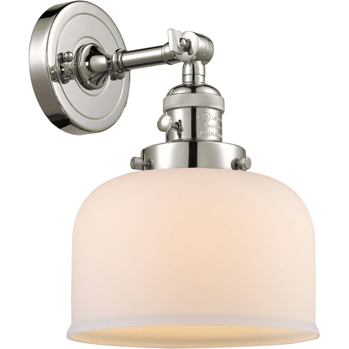 Innovations Lighting 203SW-PN-G71-LED 203SW-PN-G71-LED Franklin Restoration Large Bell