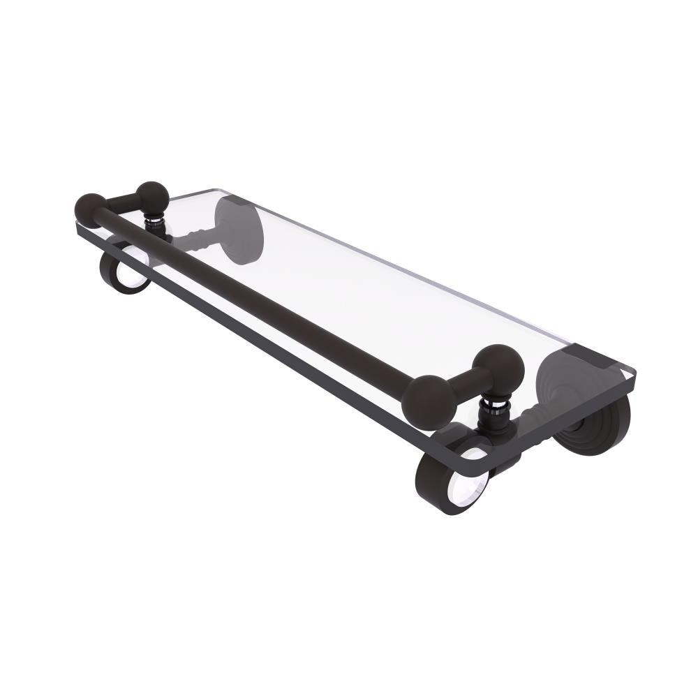Allied Brass PG-1-16-GAL-ORB Pacific Grove Oil Rubbed Bronze Wall mount Bathroom Shelf ( 16-in x 3.5-in x 5-in )