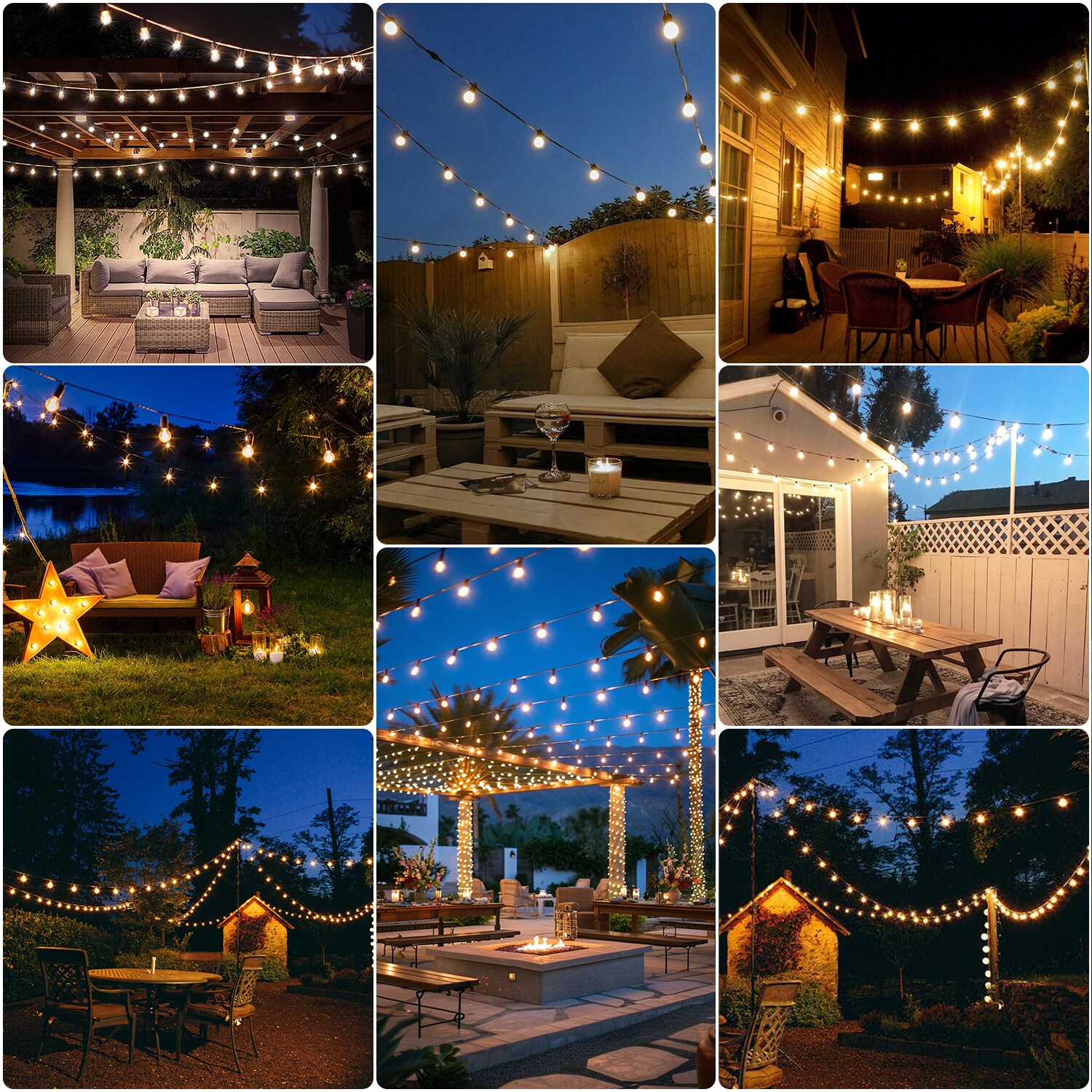 LIVIZA DLC-P416014 Patio-String-Lights - View #10