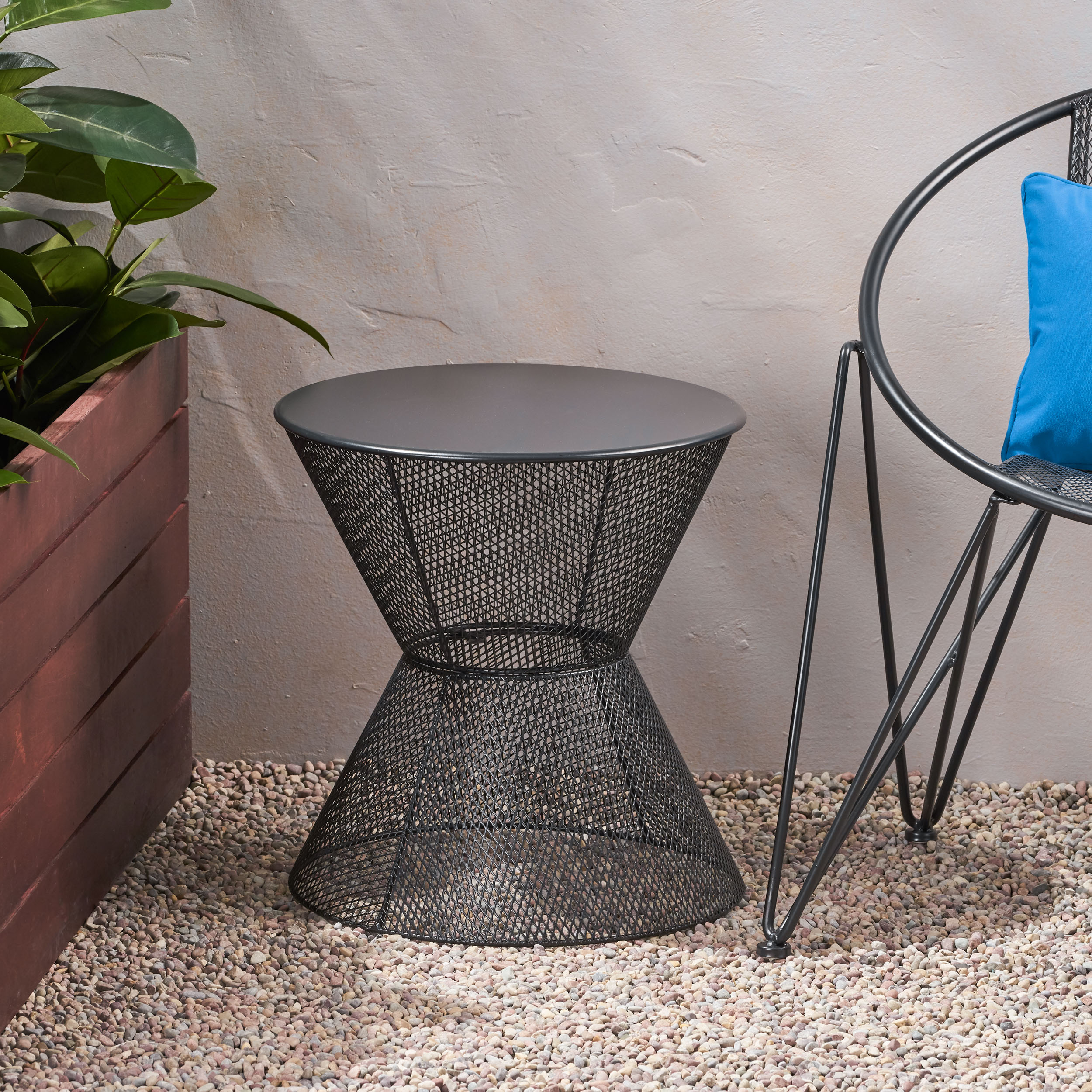 AHIOU HOME ZAAHG-65459.00BLKGS Garden-Stools - View #3