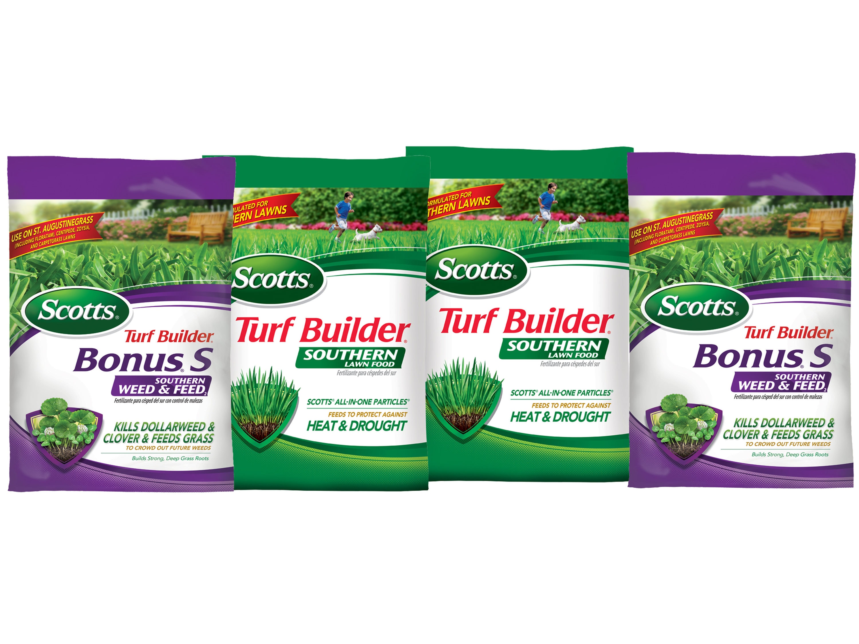 Scotts 46223 Lawn Care Plan Southern Large Yard 36-lb 10000-sq ft 29-0-19 All-purpose Weed Feed Weed Control Fertilizer