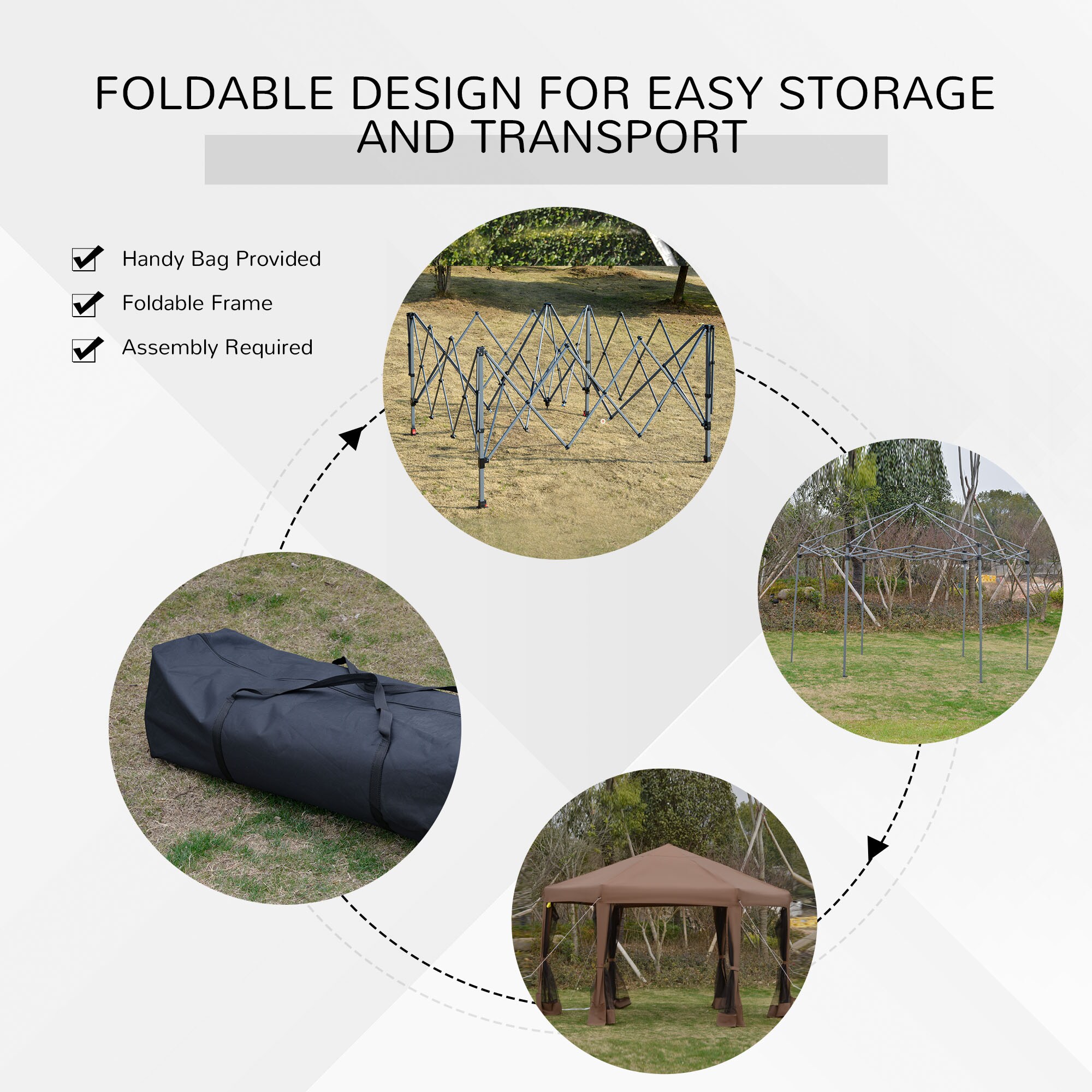 Siavonce XH00701 Wood-Resin-Gazebos - View #4
