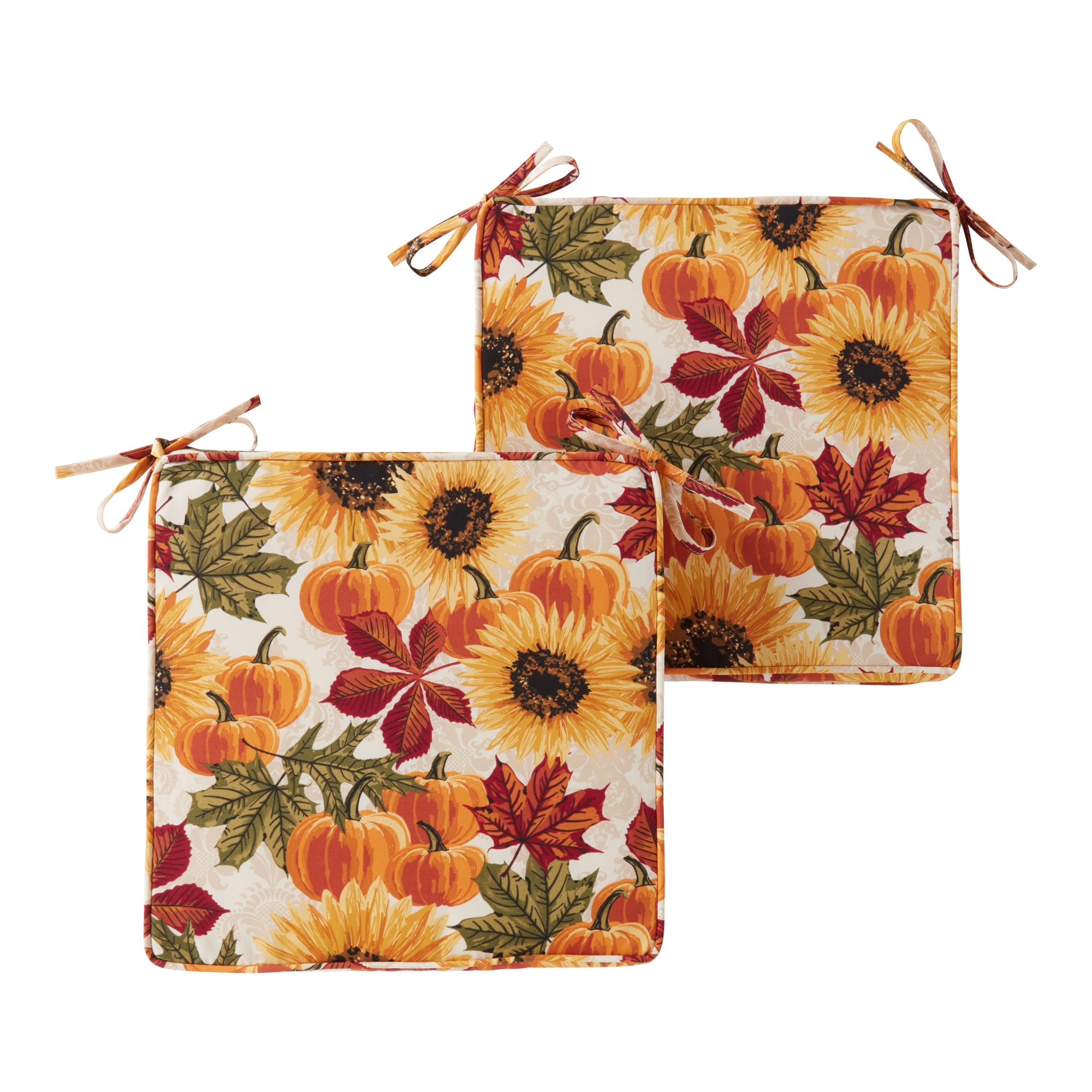 Greendale Home Fashions OP1100S2-MARISOL 18-in x 18-in 2 -Piece Marisol Patio chair cushion
