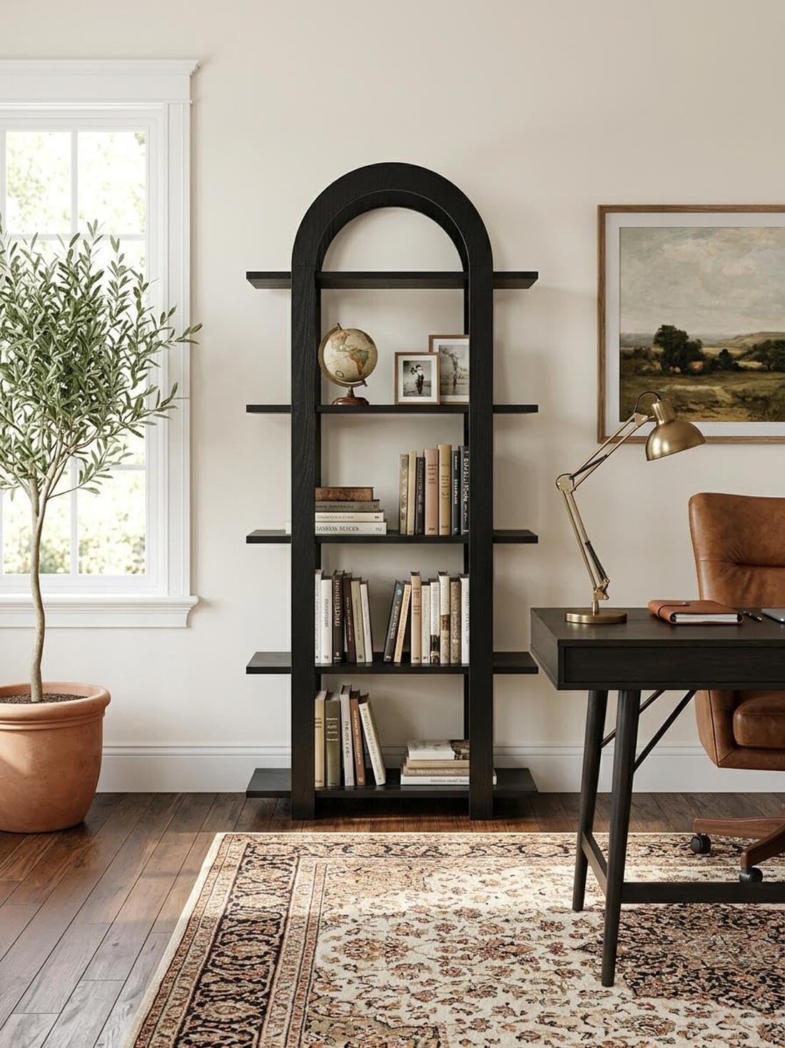 IdealHouse Arched Bookshelf in the Bookcases department at Lowes.com