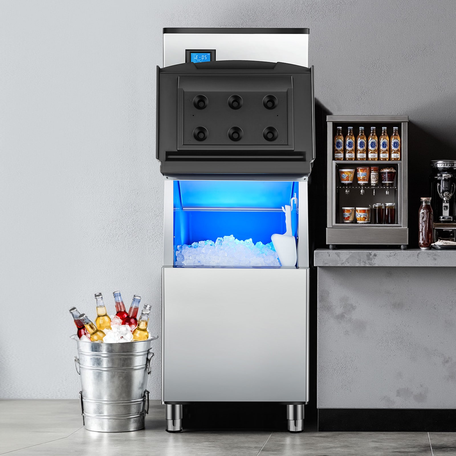 VEVOR FTSZBJFBFTJTB73H9V1 Ice-Makers - View #2