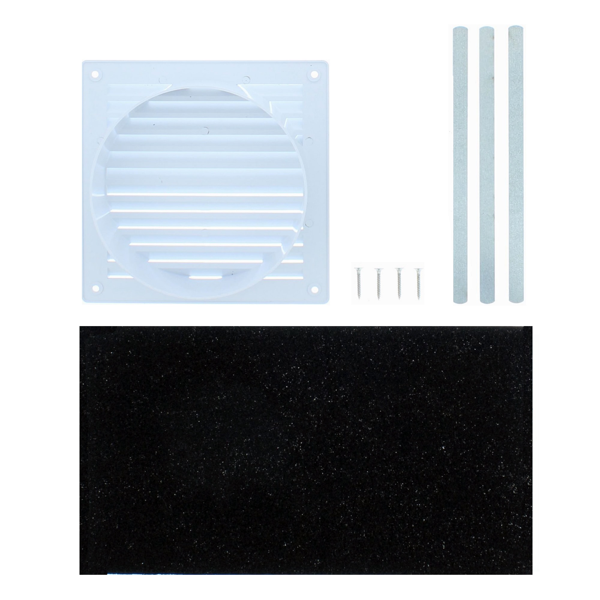 Zephyr ZRC-9000 Duct-Free Undercabinet range hood Recirculation kit Black