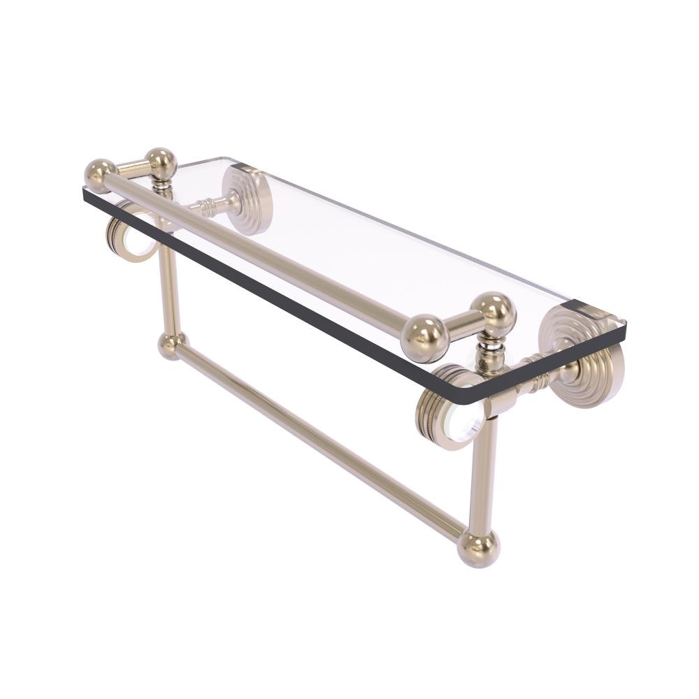 Allied Brass PG-1TBD-16-GAL-PEW Pacific Grove Antique Pewter Wall mount Bathroom Shelf ( 16-in x 6.8-in x 5-in )