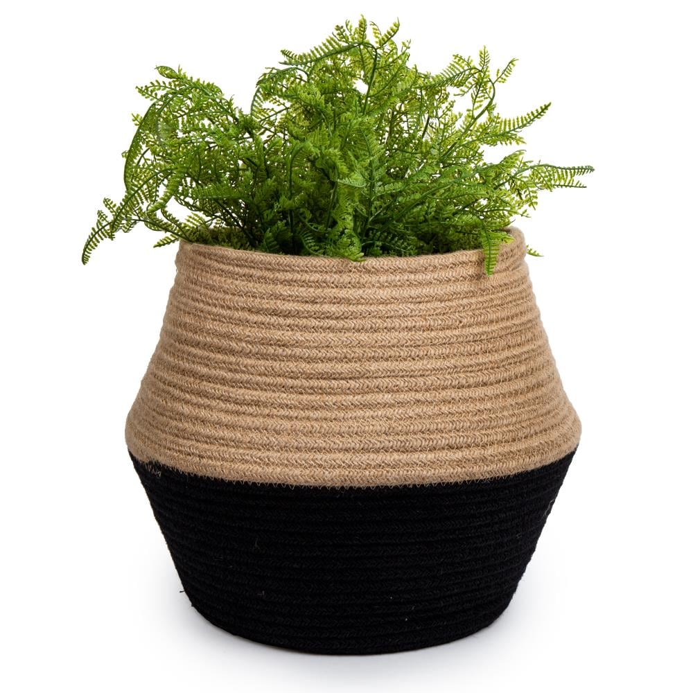 Truu Design 52090DF 9.8-in W Medium Multiple colors/finishes Mixed/Composite Indoor/Outdoor Planter