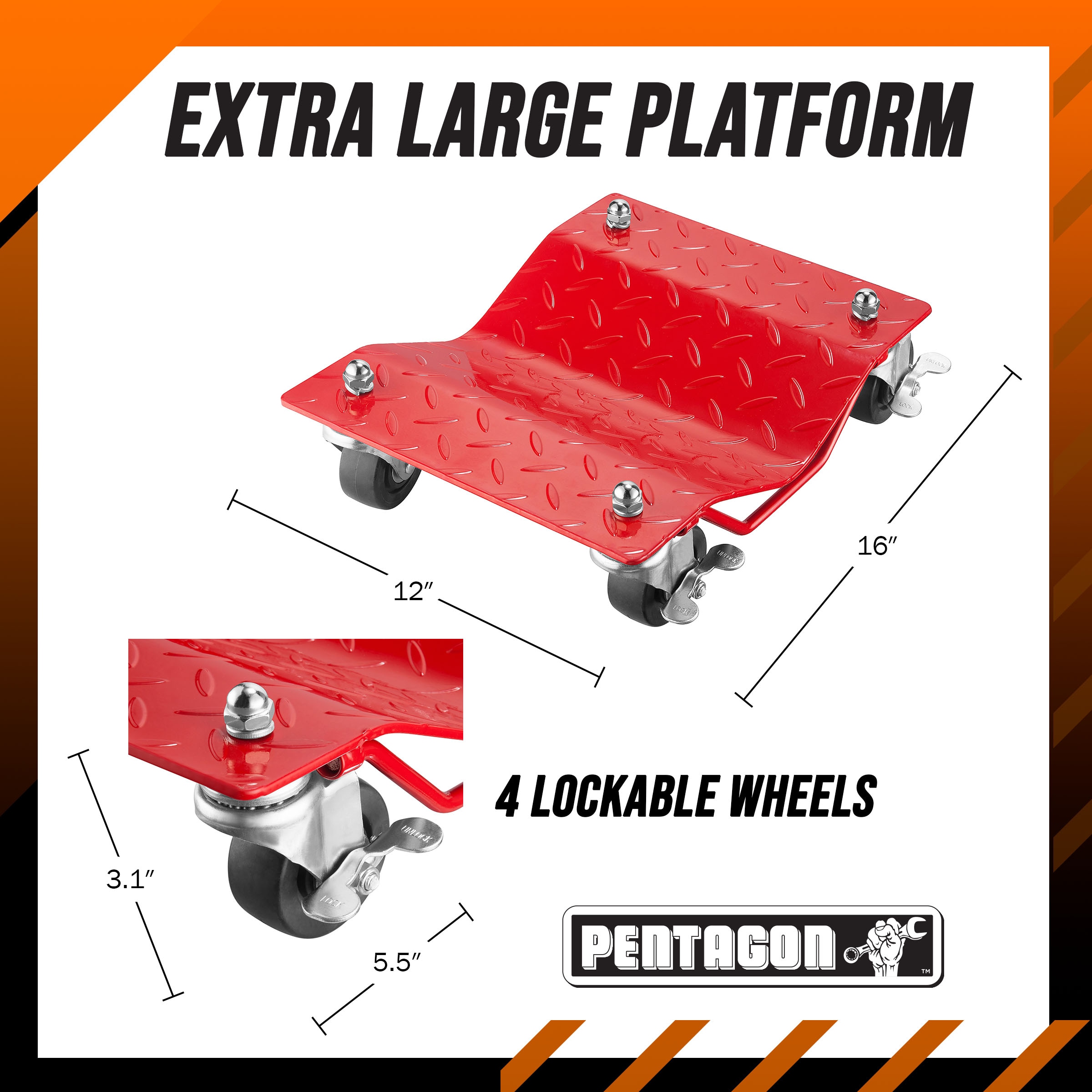 Stalwart 83-DT5501 Hand-Truck-Dollies - View #7
