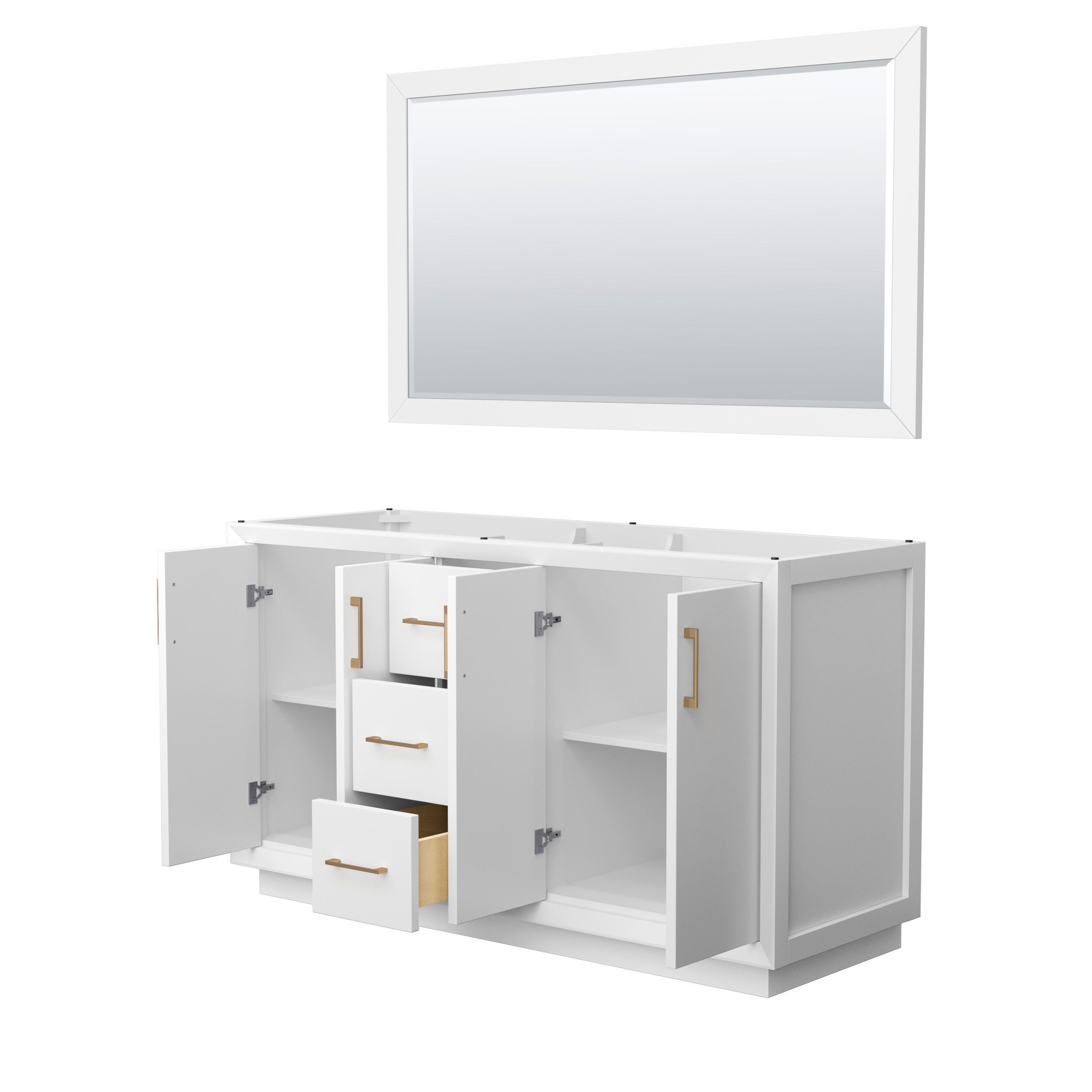 Wyndham Collection WCF414160DWZCXSXXM58 vanities - View #2