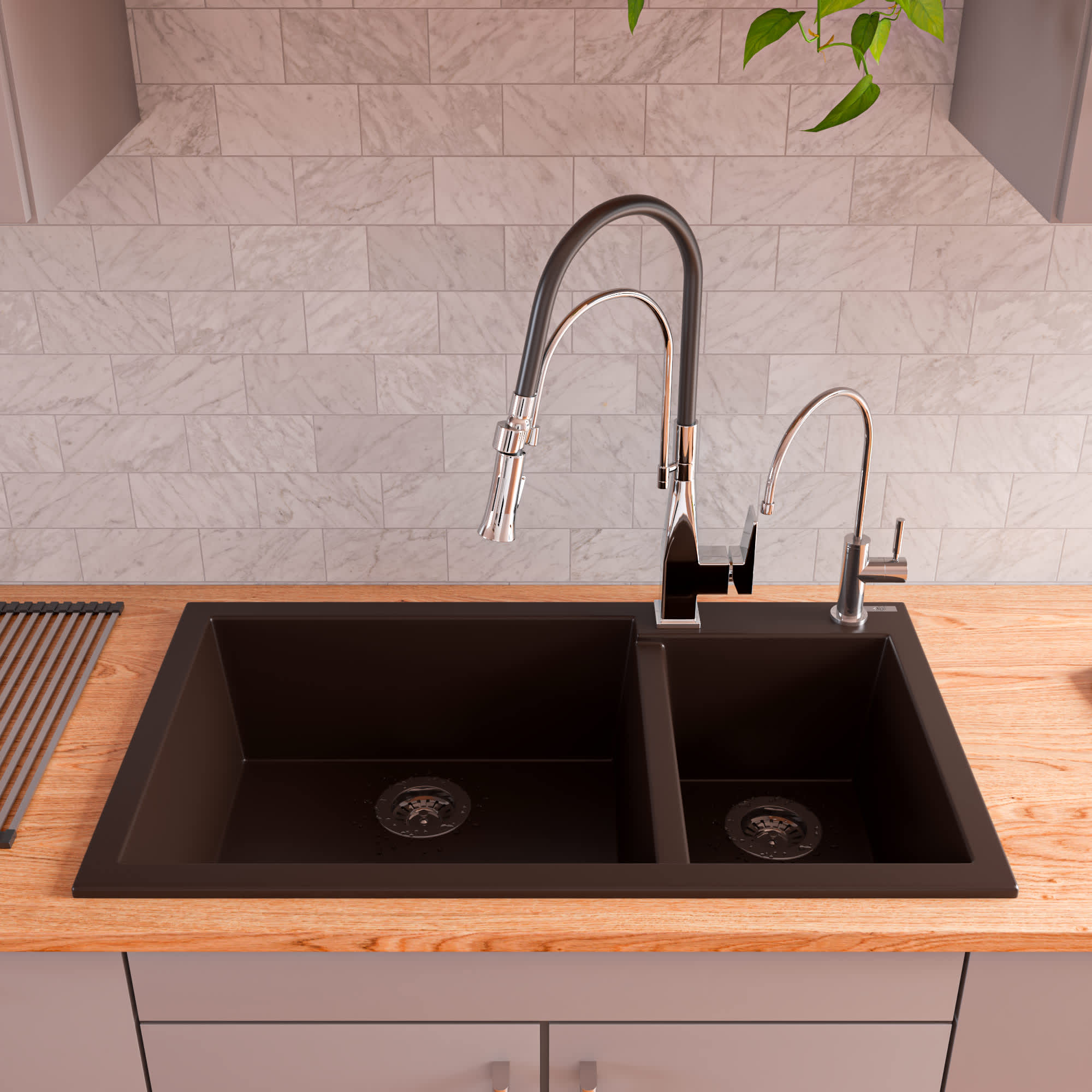 ALFI AB3319DI-C Kitchen-Sinks - View #3