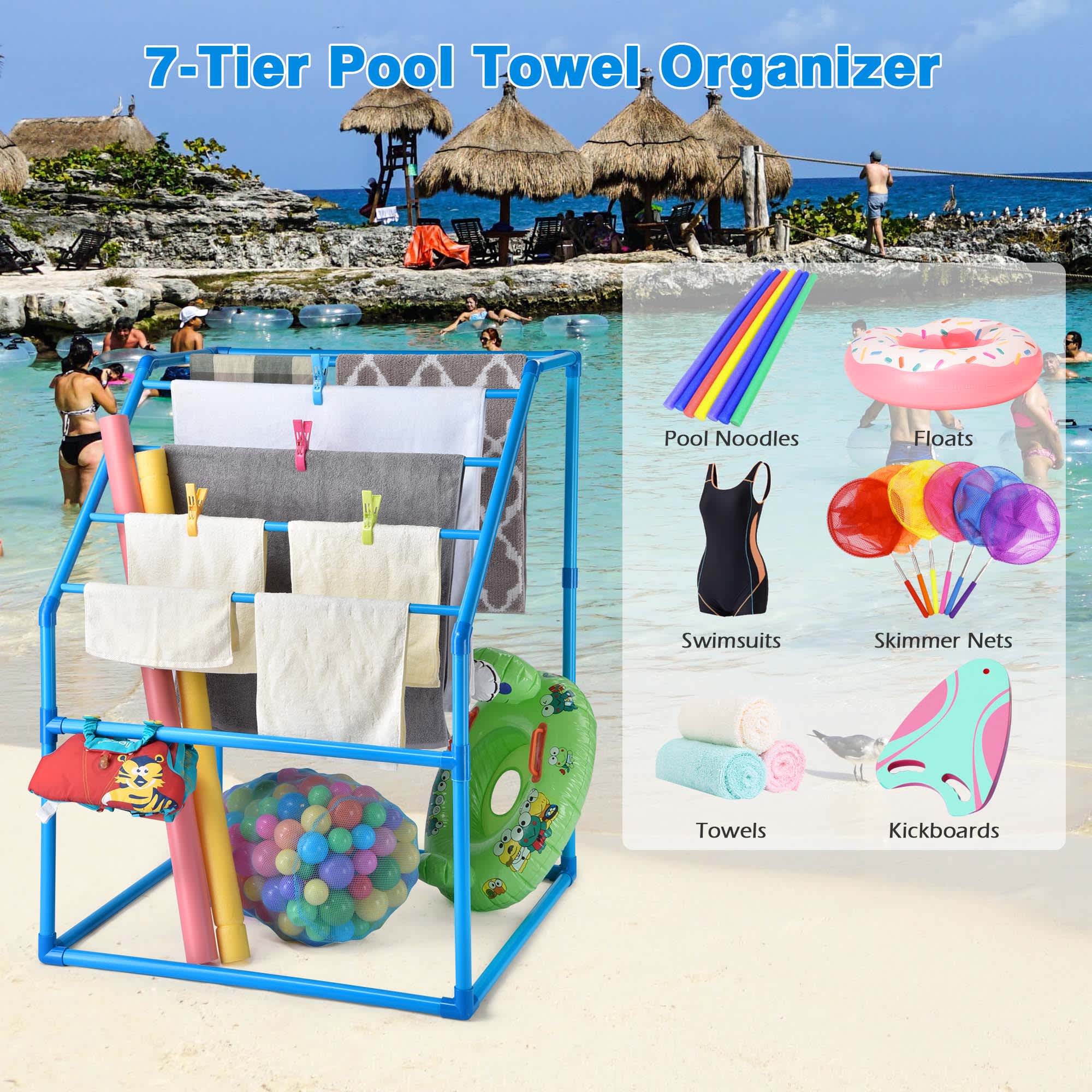Yescom 06PTR001-7BAR-03-LO Towel-Trees - View #5