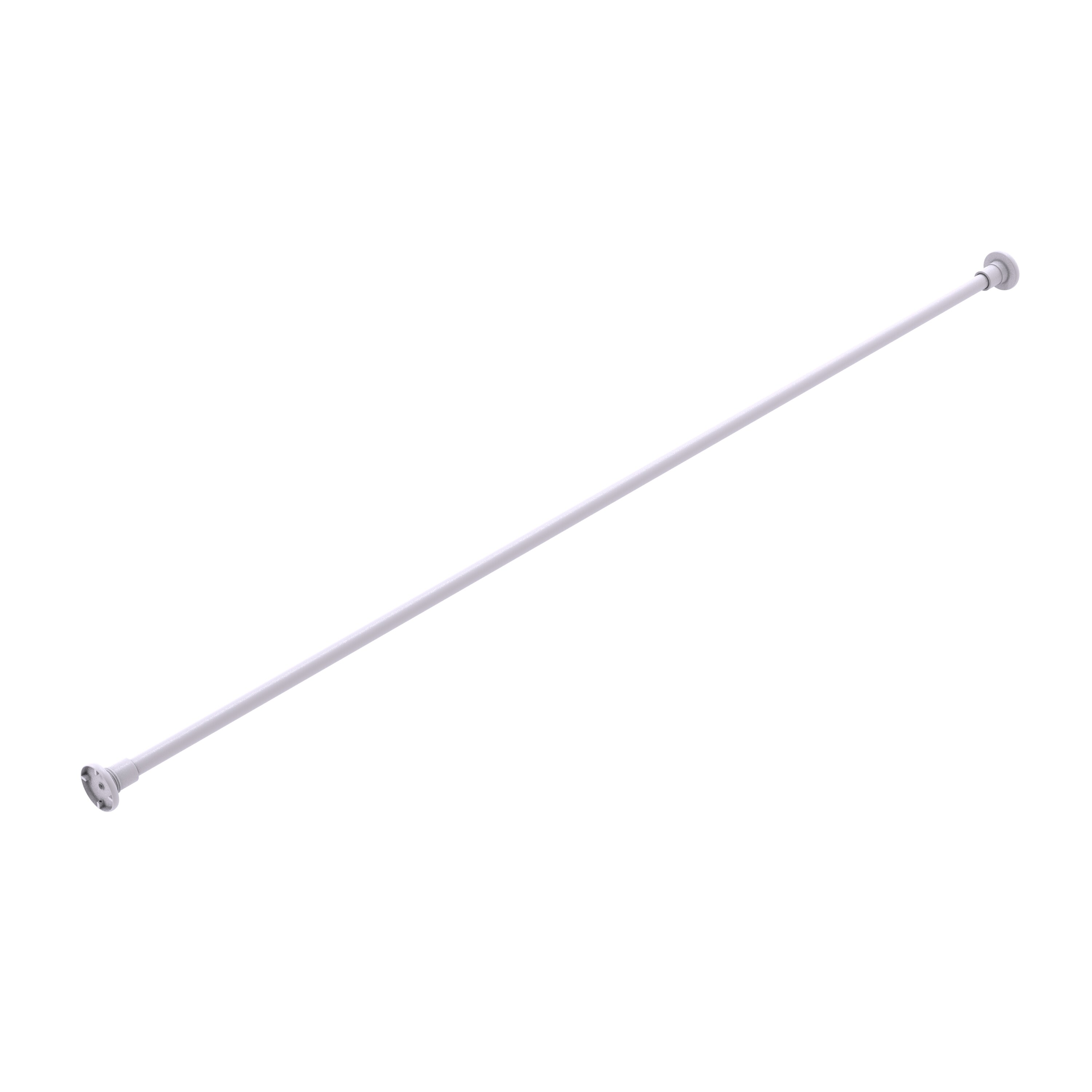 Allied Brass SR-60-WHM Shower-Rods - View #4