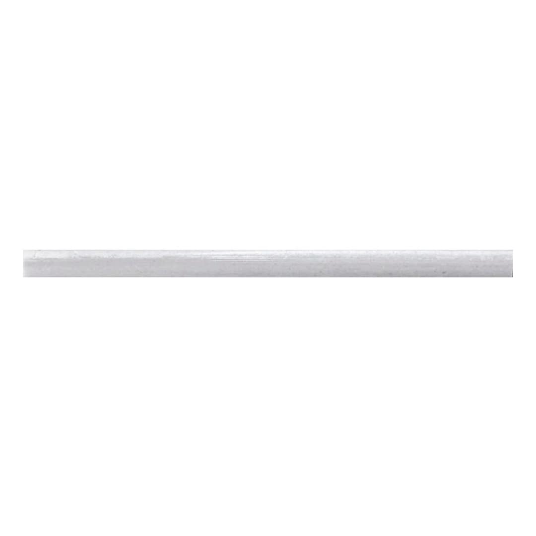 Apollo Tile APLMMR881PA Gray 1/2-in x 12-in Polished Marble Pencil Tile ( 0.5-sq ft / Carton ) 10 -Pack