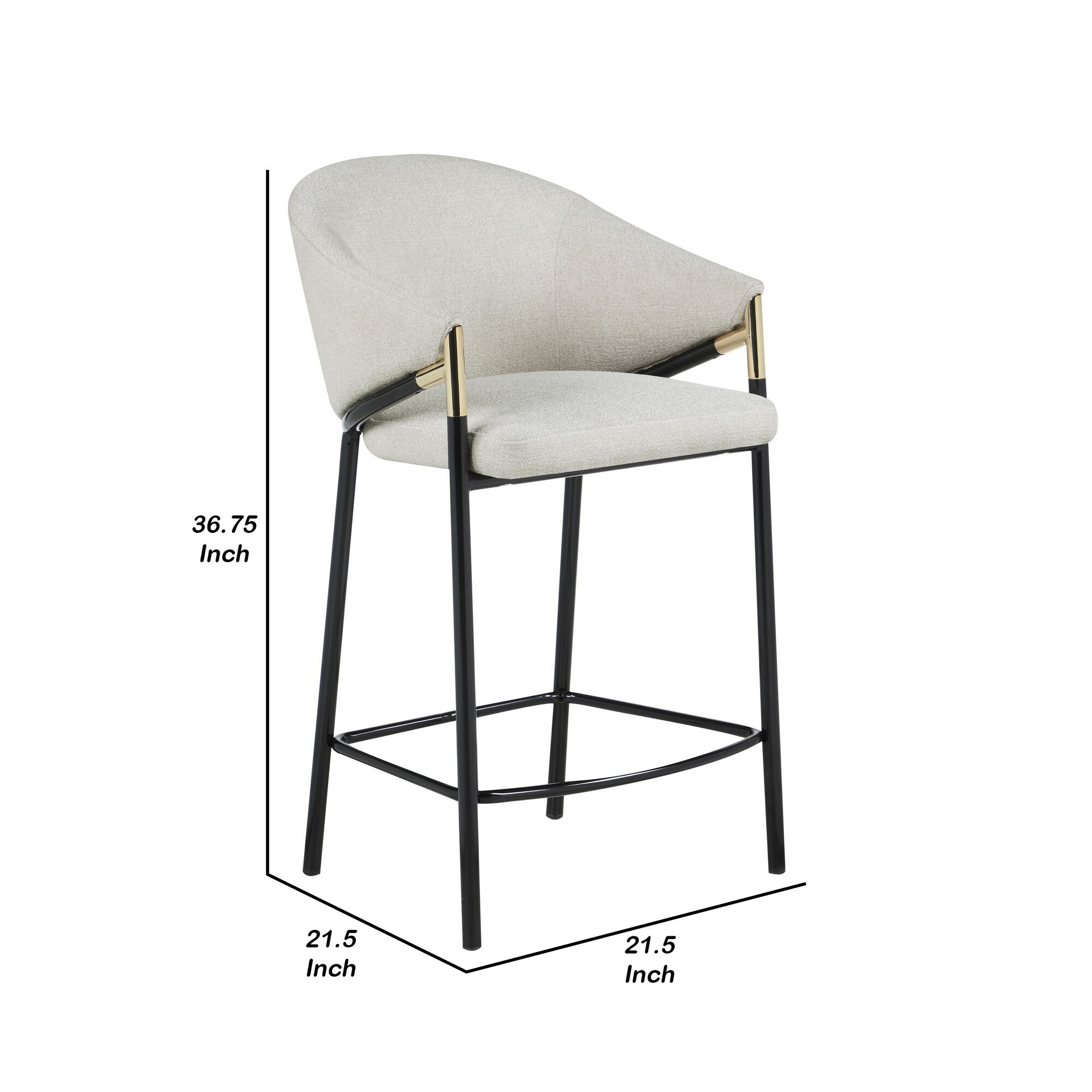 Benzara BM296781 stools - View #5