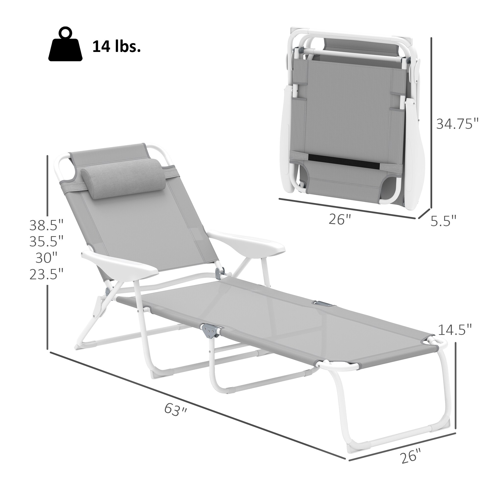 LUXEYARD DS-M-BAC04941 Patio-Chairs - View #6