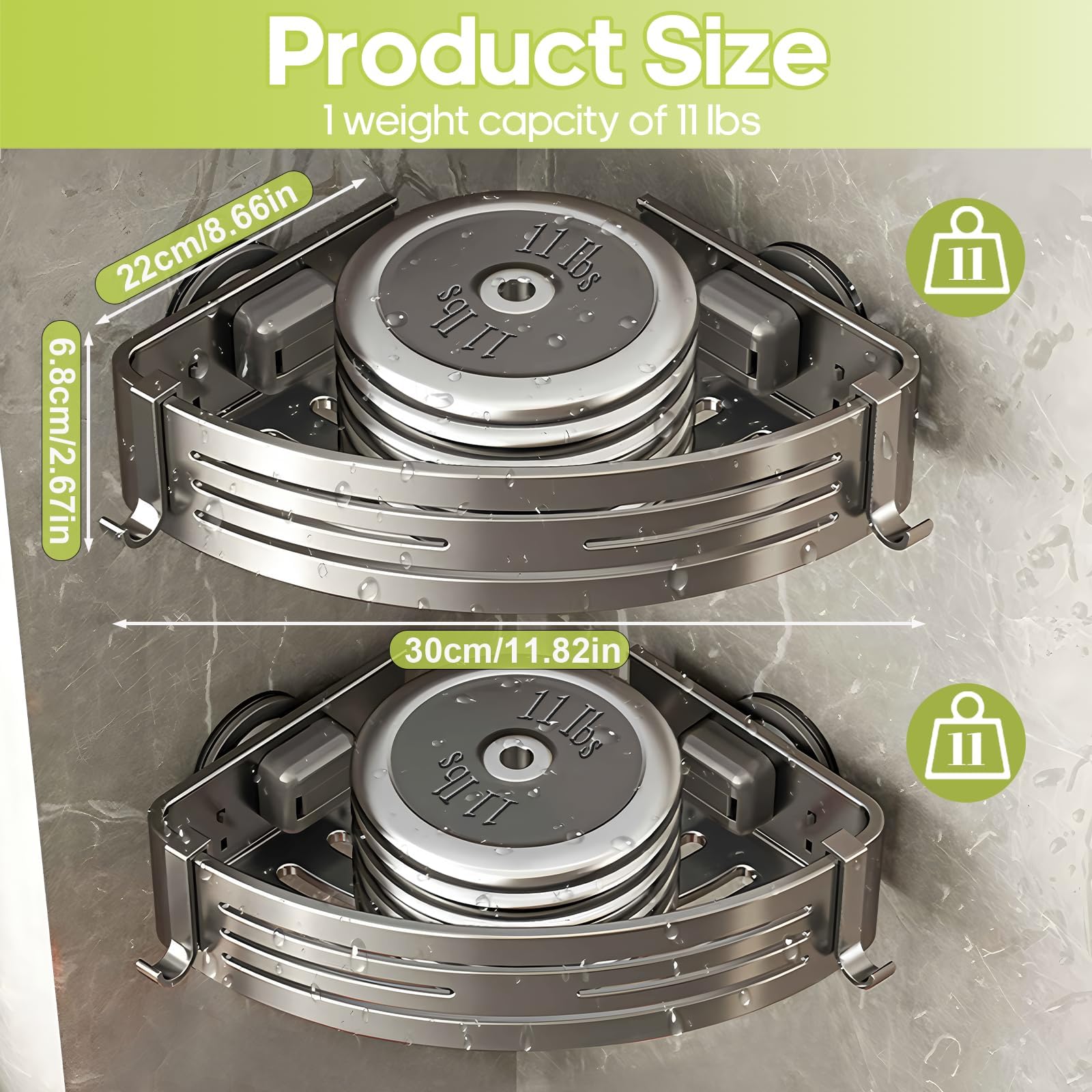 Lovav 5749848292097 Hanging-Shower-Caddies - View #2