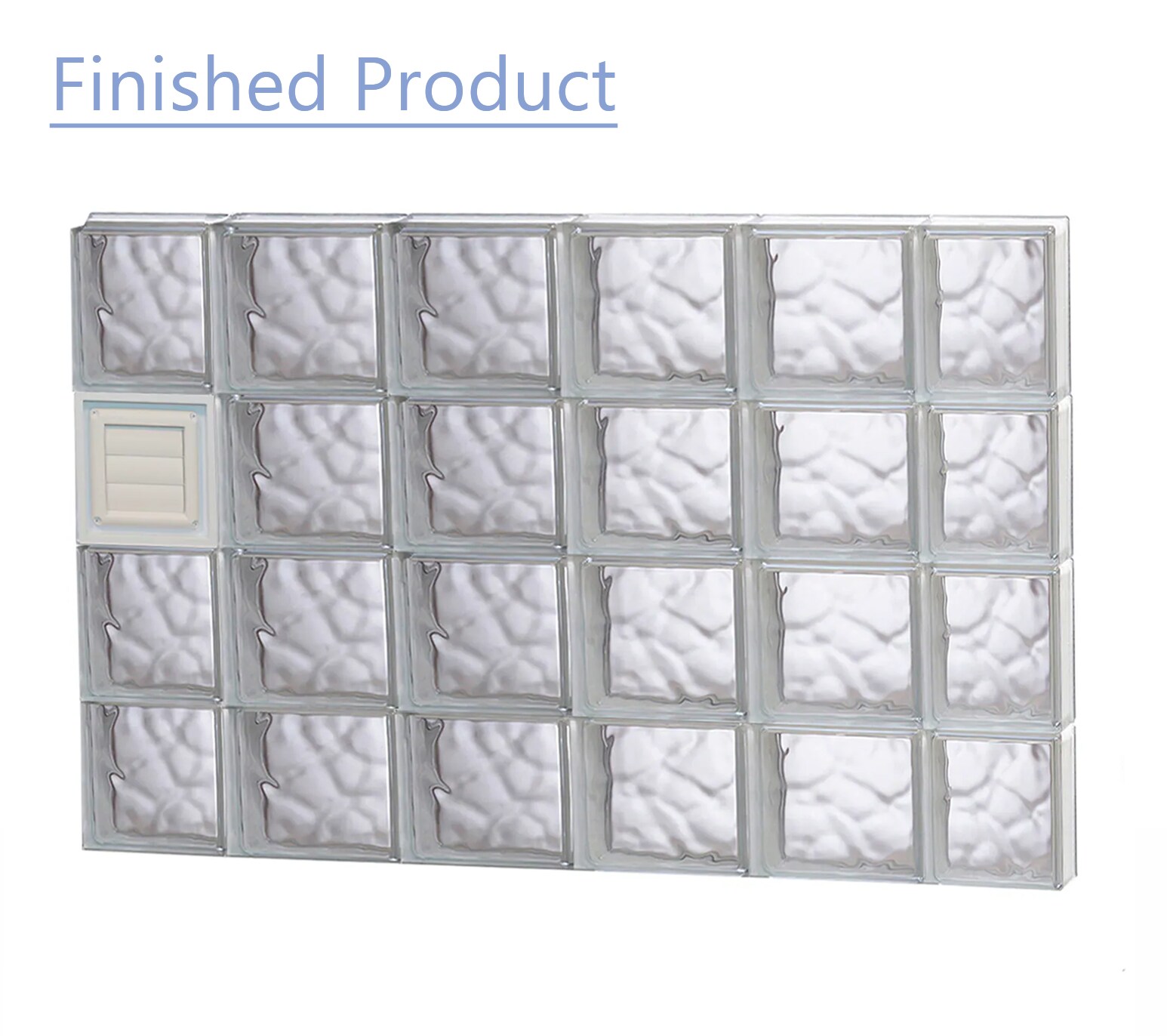 REDI2SET D4432DC Glass-Block-Windows - View #3