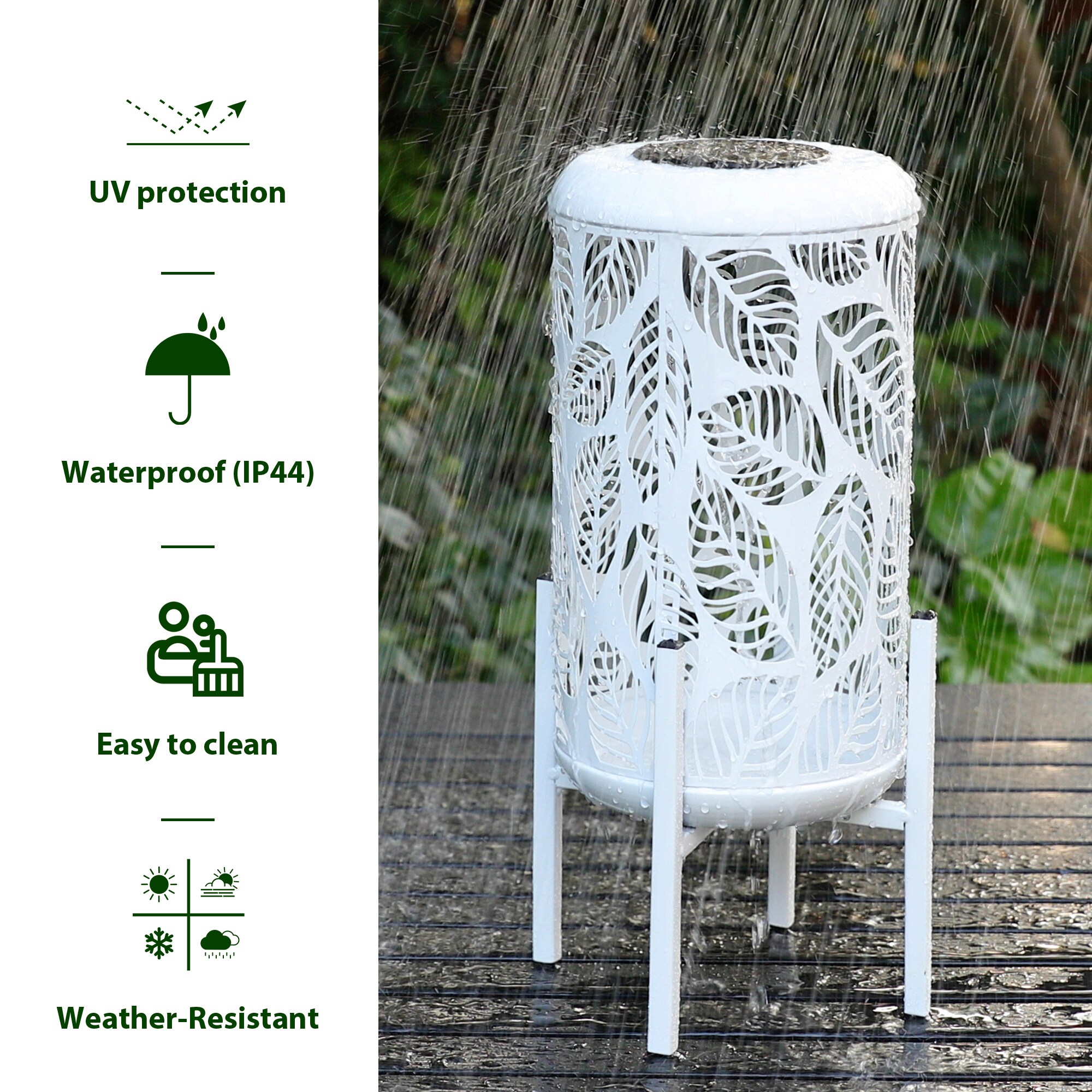 Glitzhome 2023300069 Outdoor-Decorative-Lanterns - View #7
