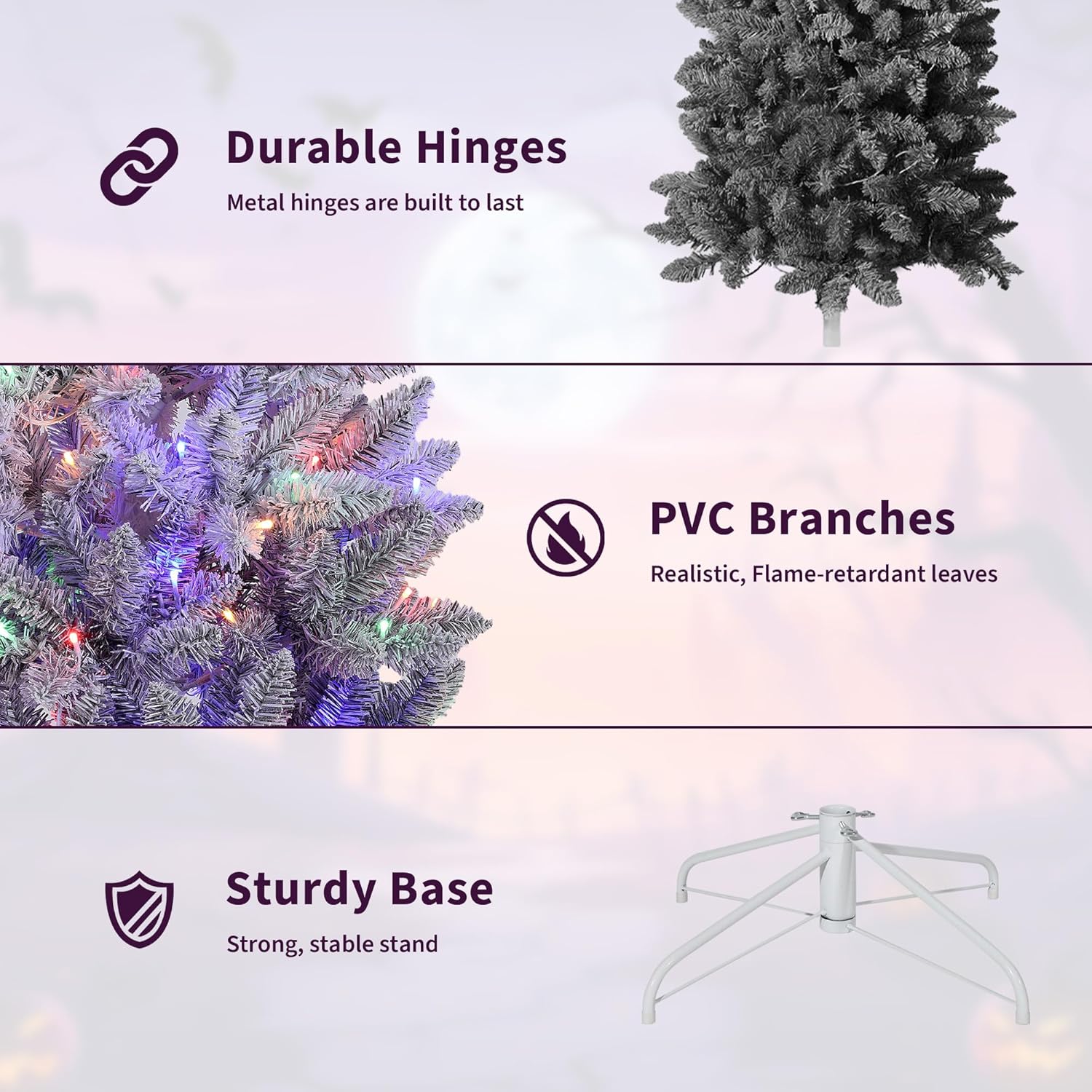 Qeetex LXL-PHK-35HXXHHT Artificial-Christmas-Trees - View #6