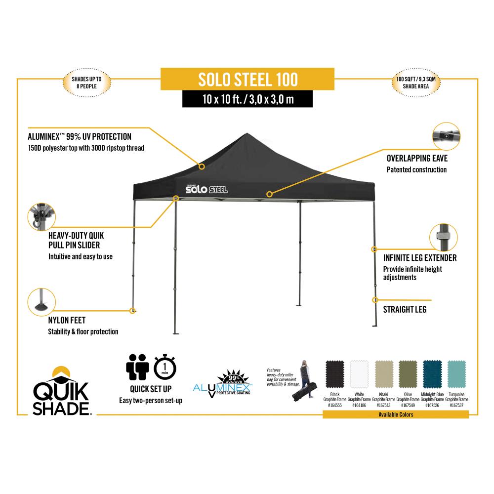 Quik Shade 167537DS Canopies-Sl - View #10