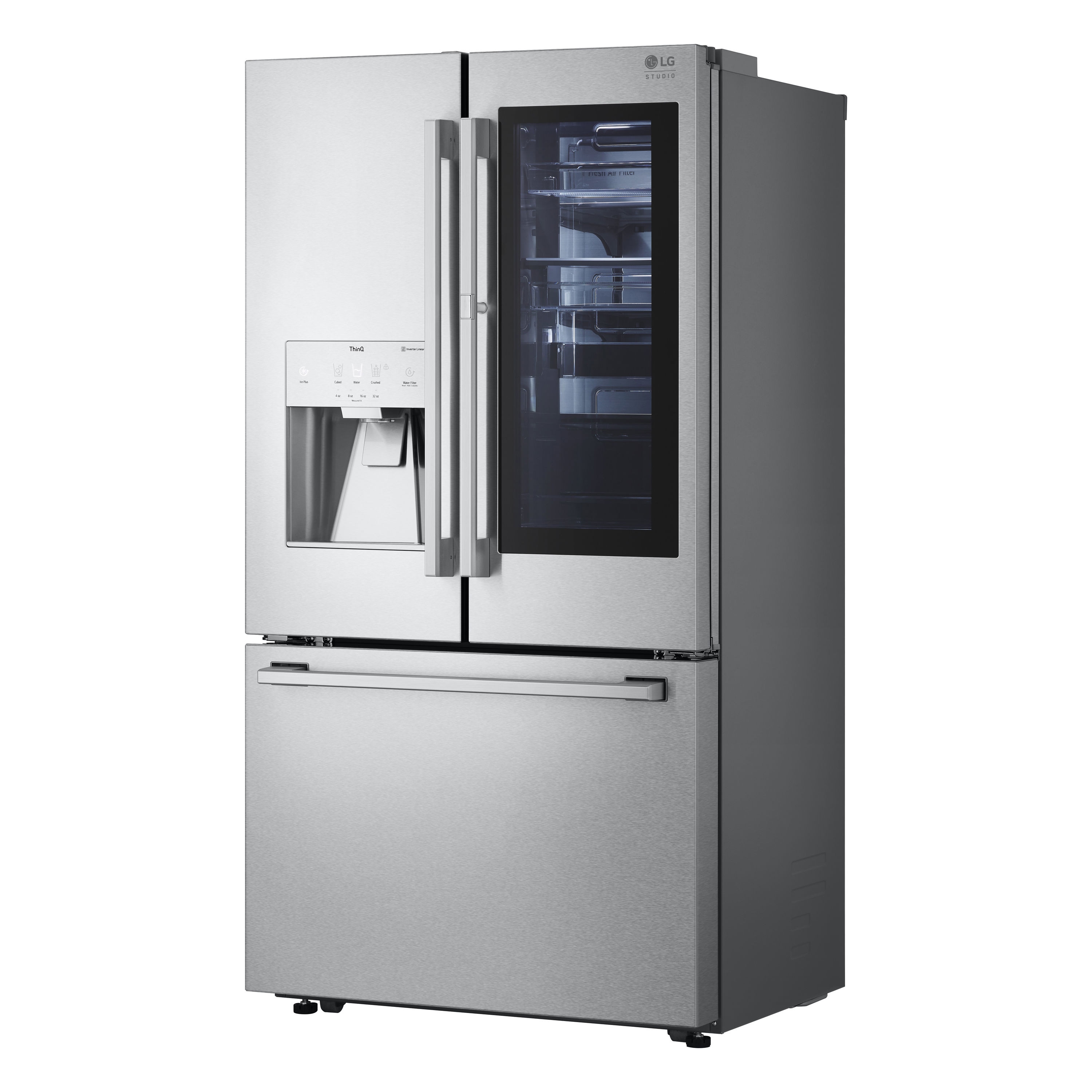  24 cu. ft. Smart wi-fi Enabled Counter-Depth Refrigerator with Craft  Ice™ Maker : Appliances