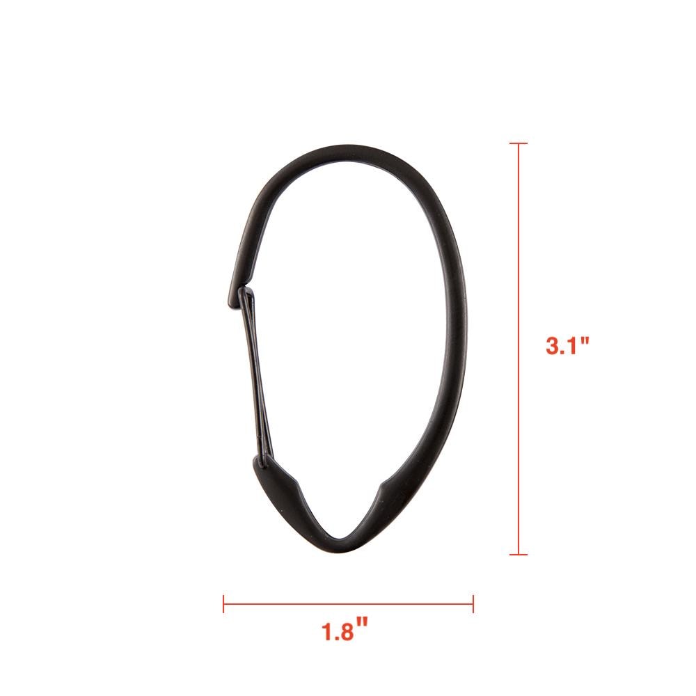 Utopia Alley HK10BK Shower-Rings-Hooks - View #11