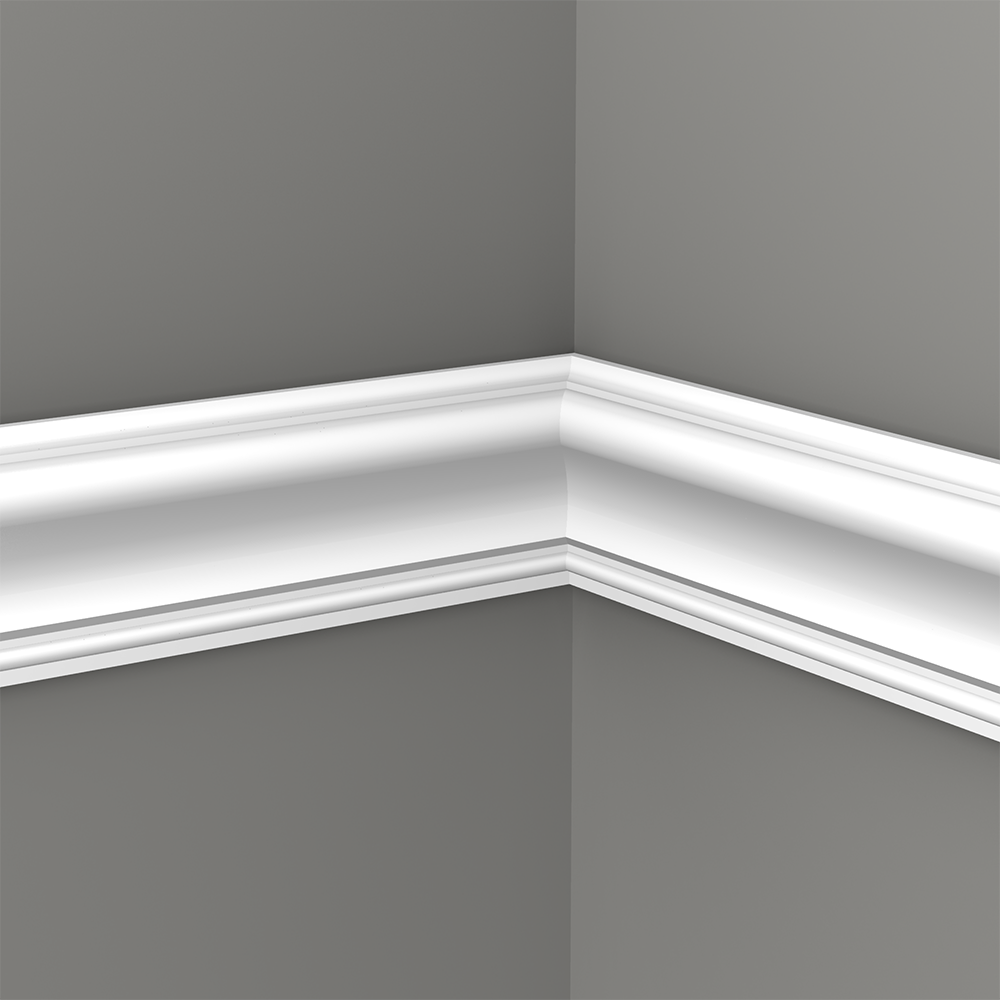 RELIABILT 2-5/8-in x 12-ft Pine Primed Wood 390 Chair Rail Moulding in ...