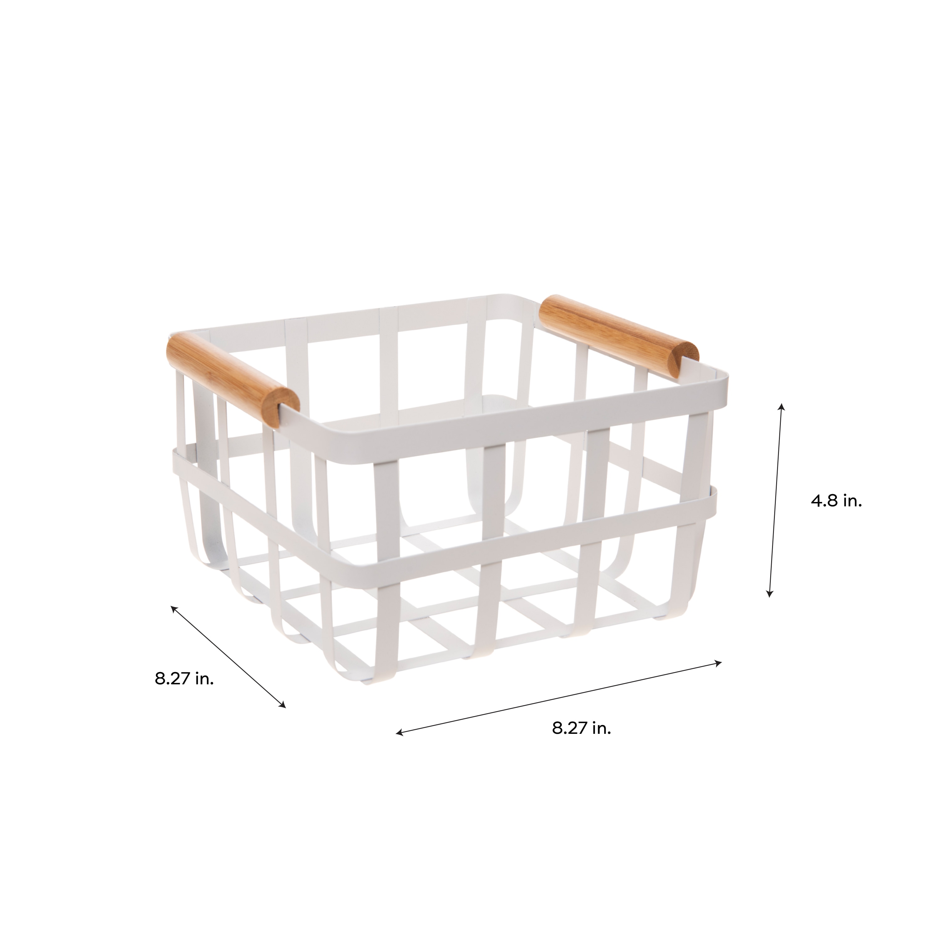Simplify 10037-WHITE Bins-Baskets - View #4