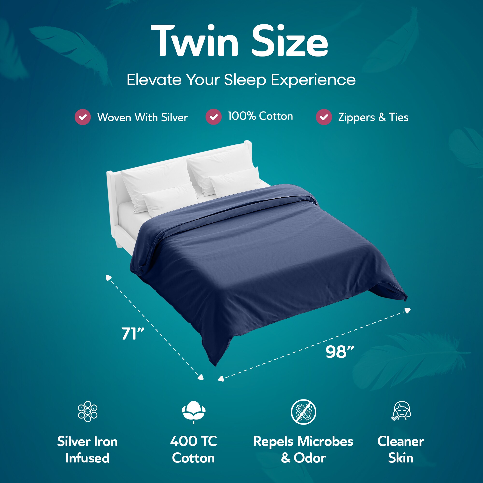 Sleepgram 326910 Mattress-Covers - View #2