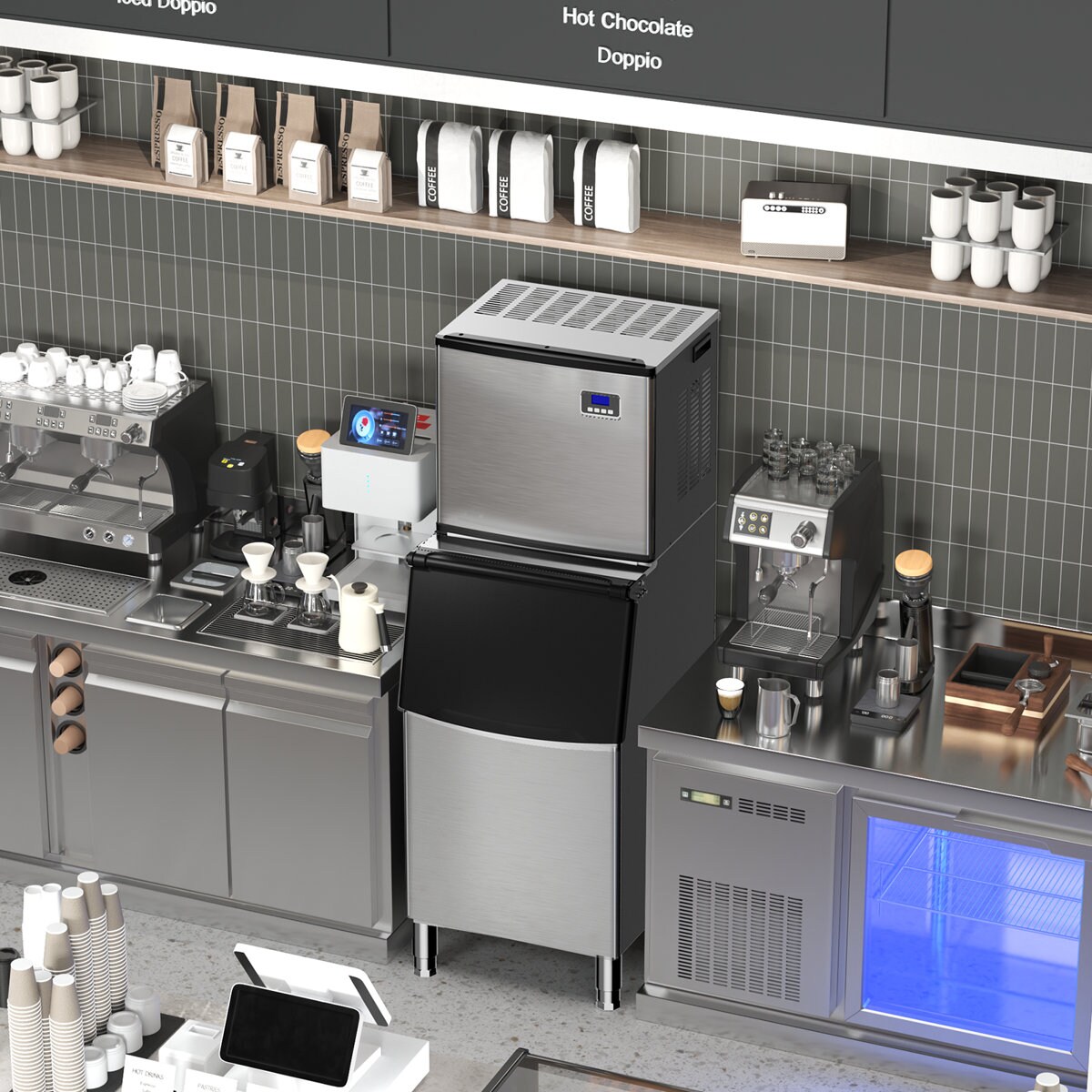 Antarctic Star SZ58160 Commercial-Ice-Makers - View #3