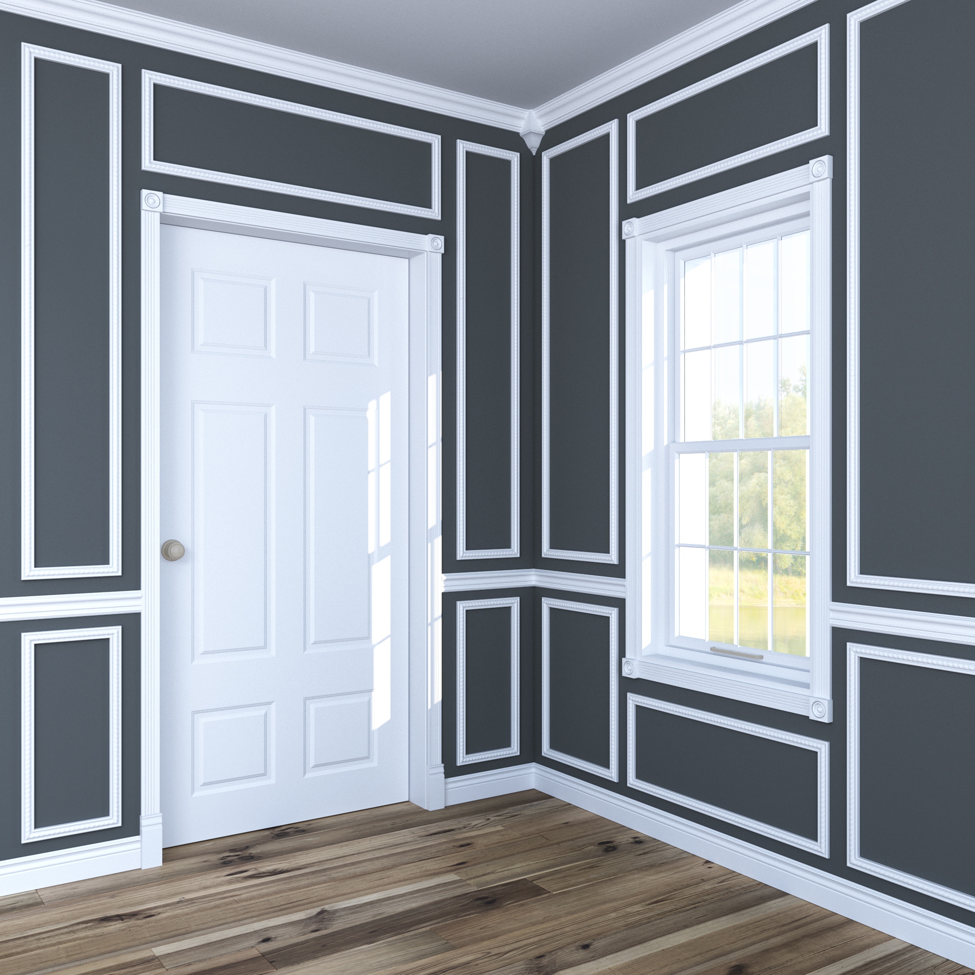 Ornamental Mouldings 1631A-8FTPRIM Crown-Moulding - View #2