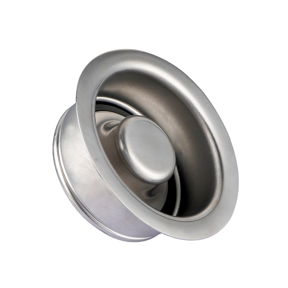 allen + roth 4.5-in Brush Nickel Steel Garbage Disposal Sink Flange in the Garbage  Disposal Parts & Tools department at