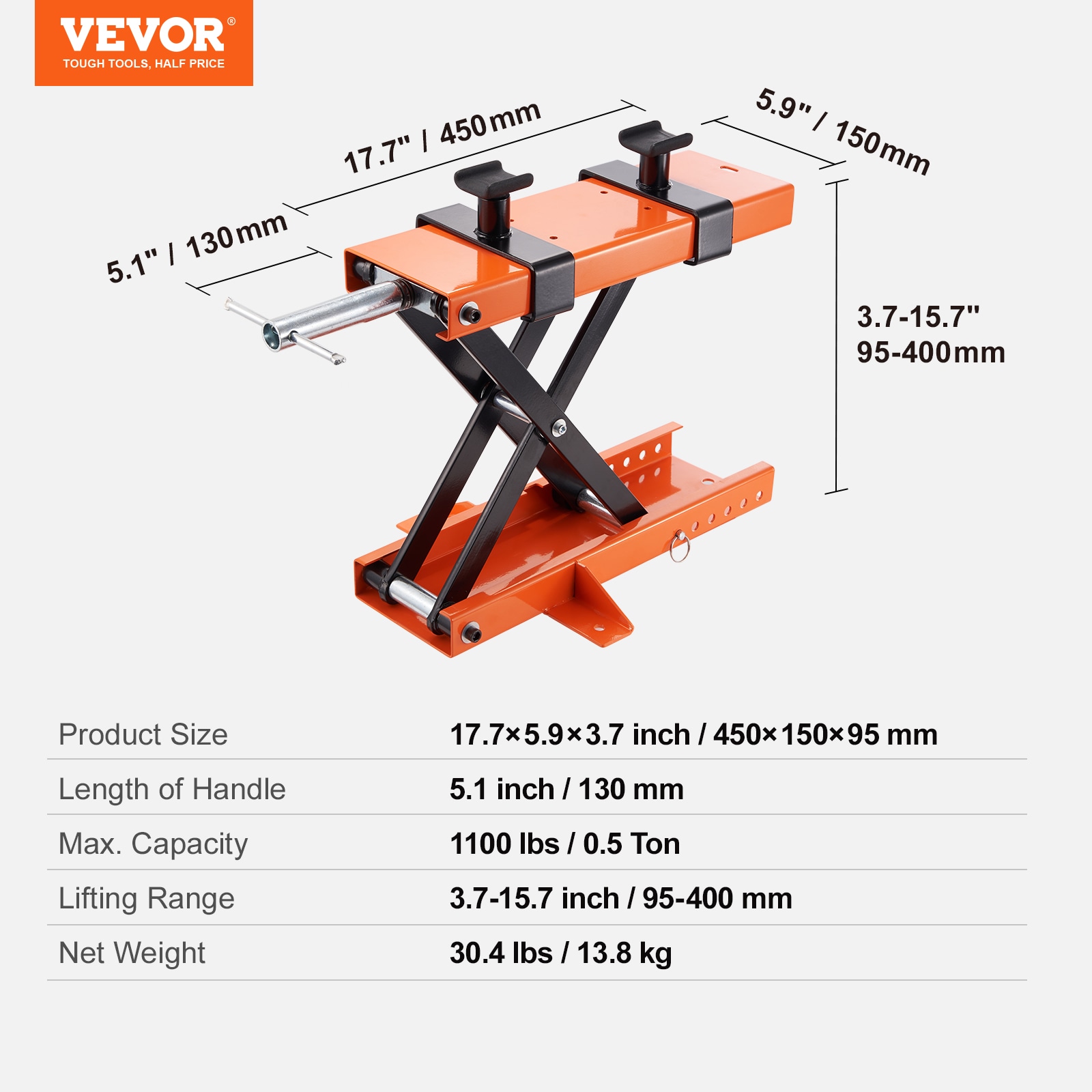 VEVOR MTCSJJCSB1100PWQ4V0 Vehicle-Lifts - View #8